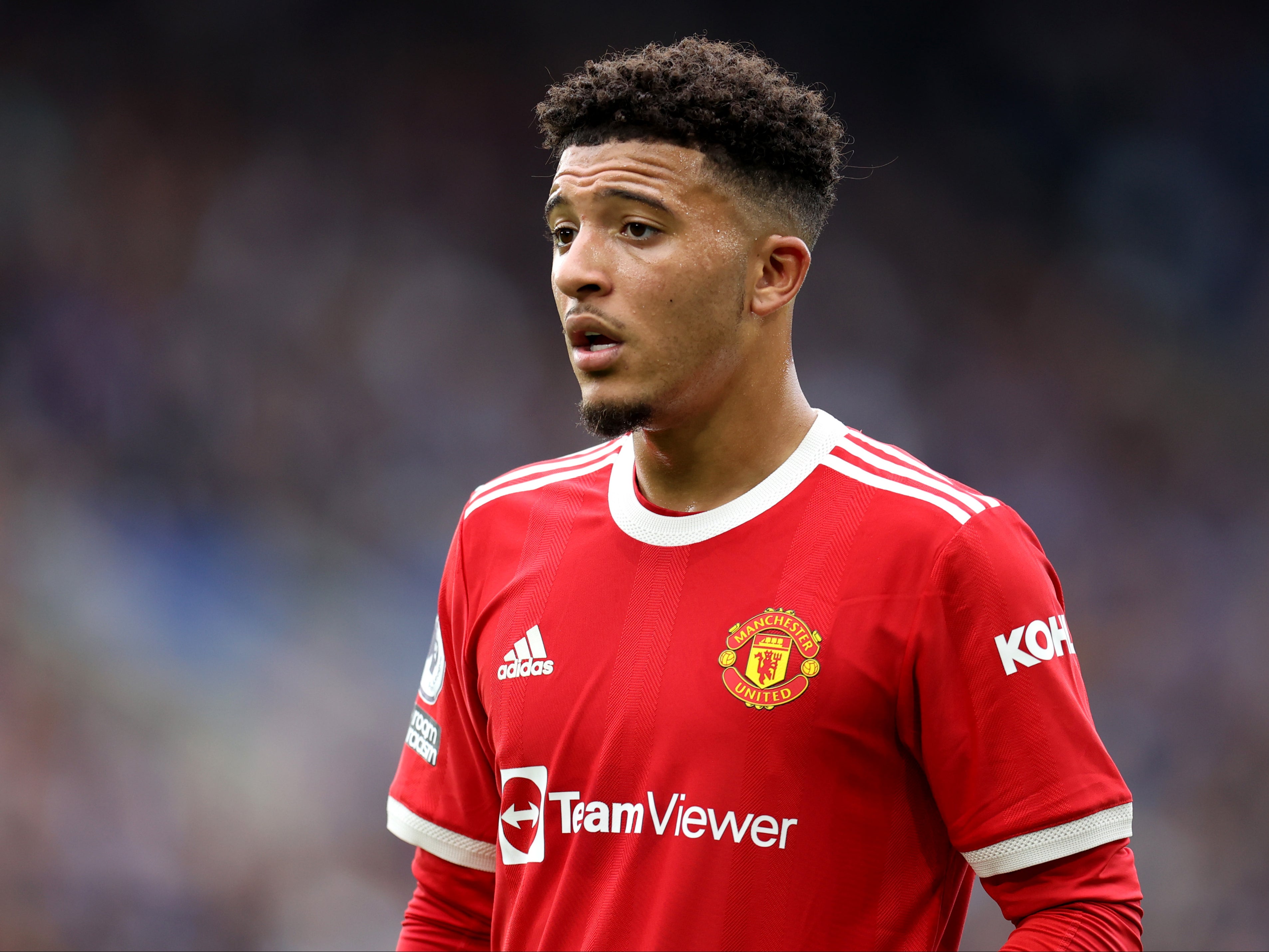 Manchester United forward Jadon Sancho