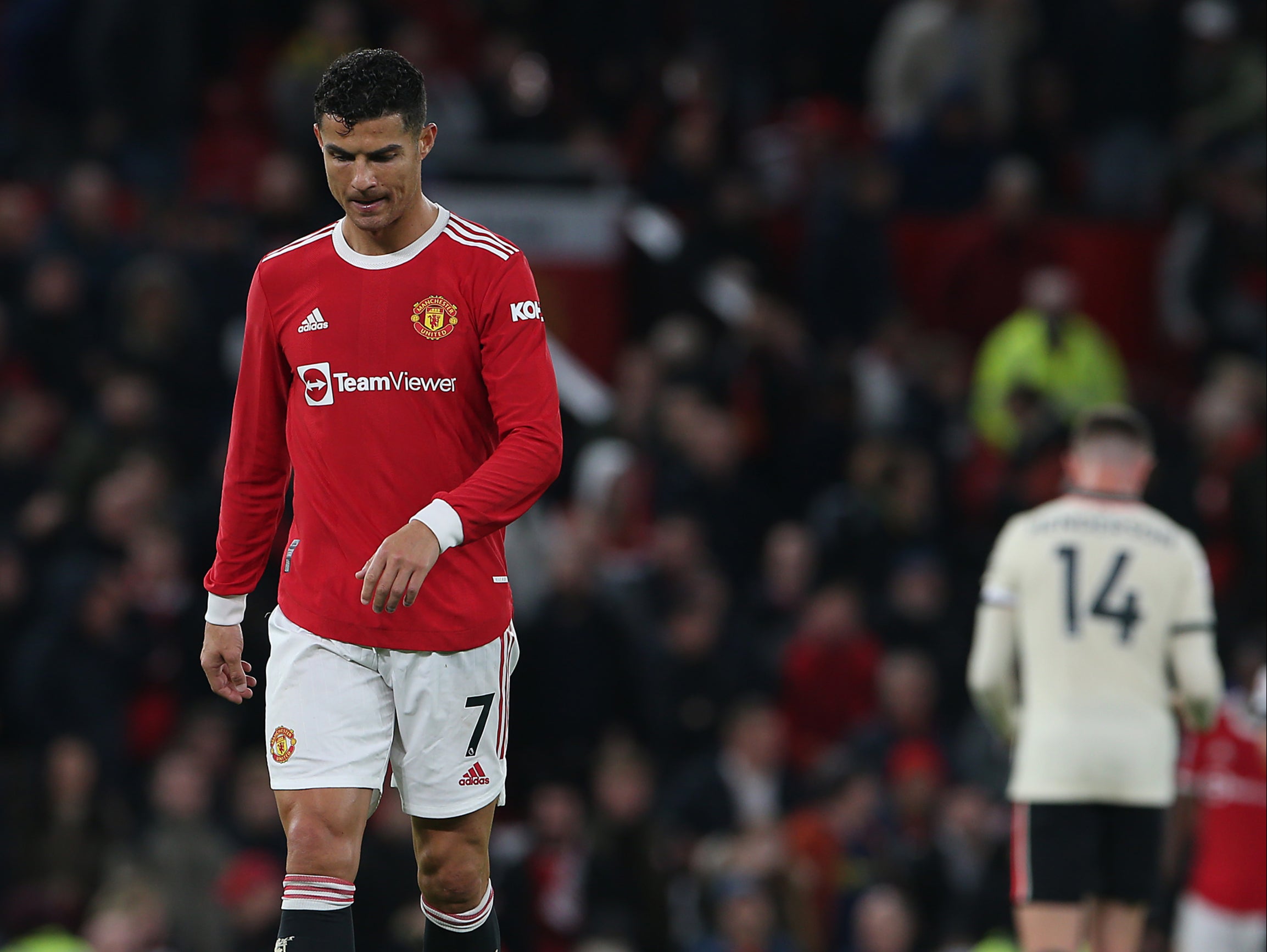 Some believe Cristiano Ronaldo’s reluctance to press has hurt United