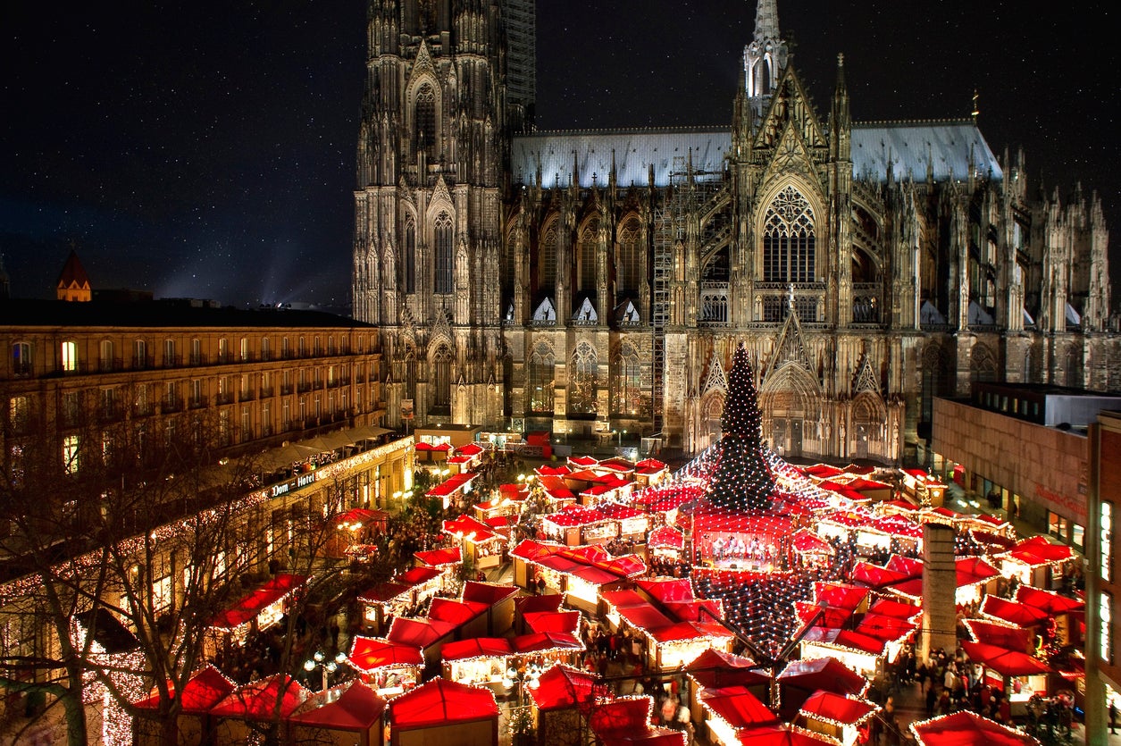 Cologne cathedral Christmas market