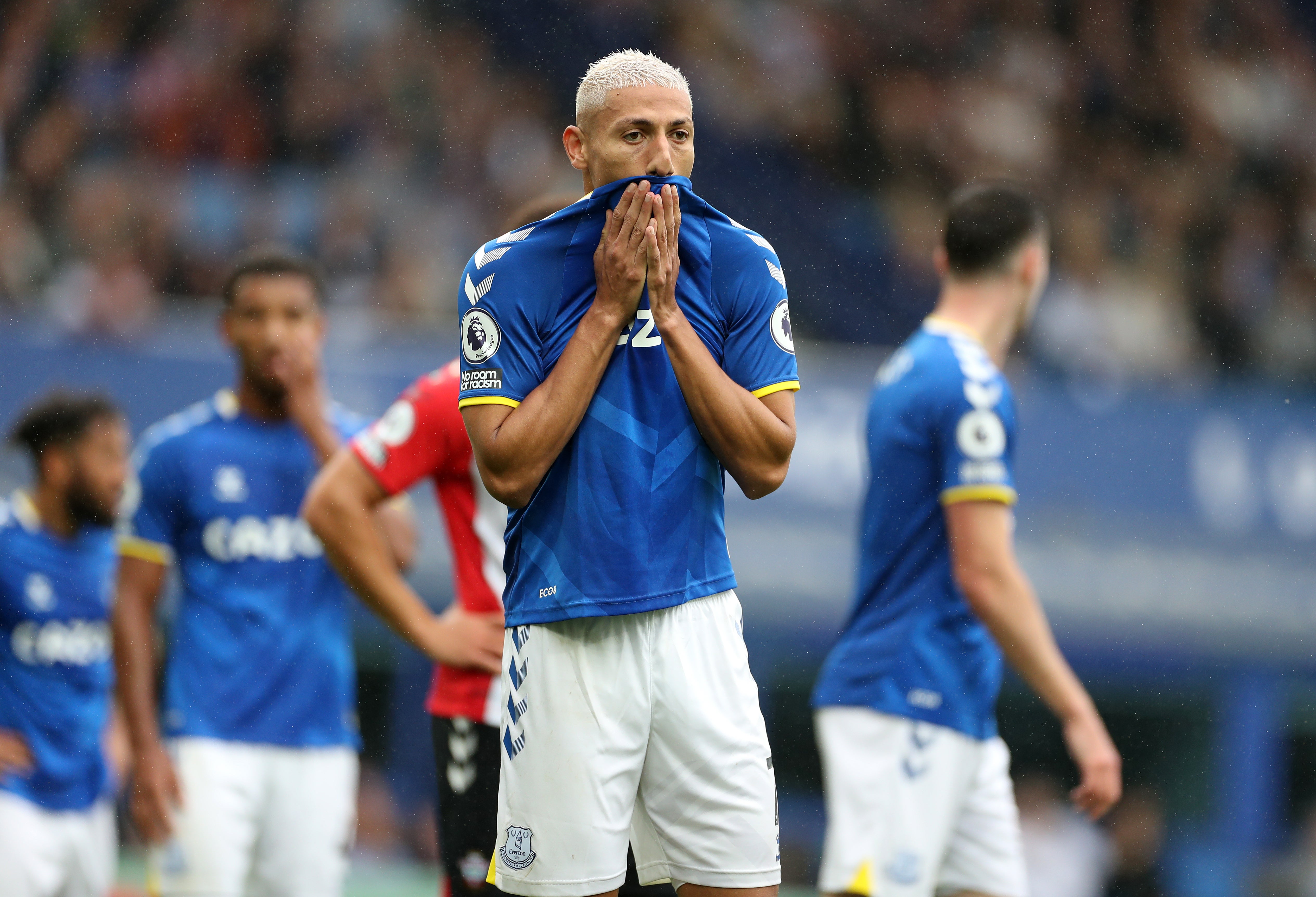 Everton are set to be boosted by the return of Richarlison to the starting line-up (Bradley Collyer/PA)