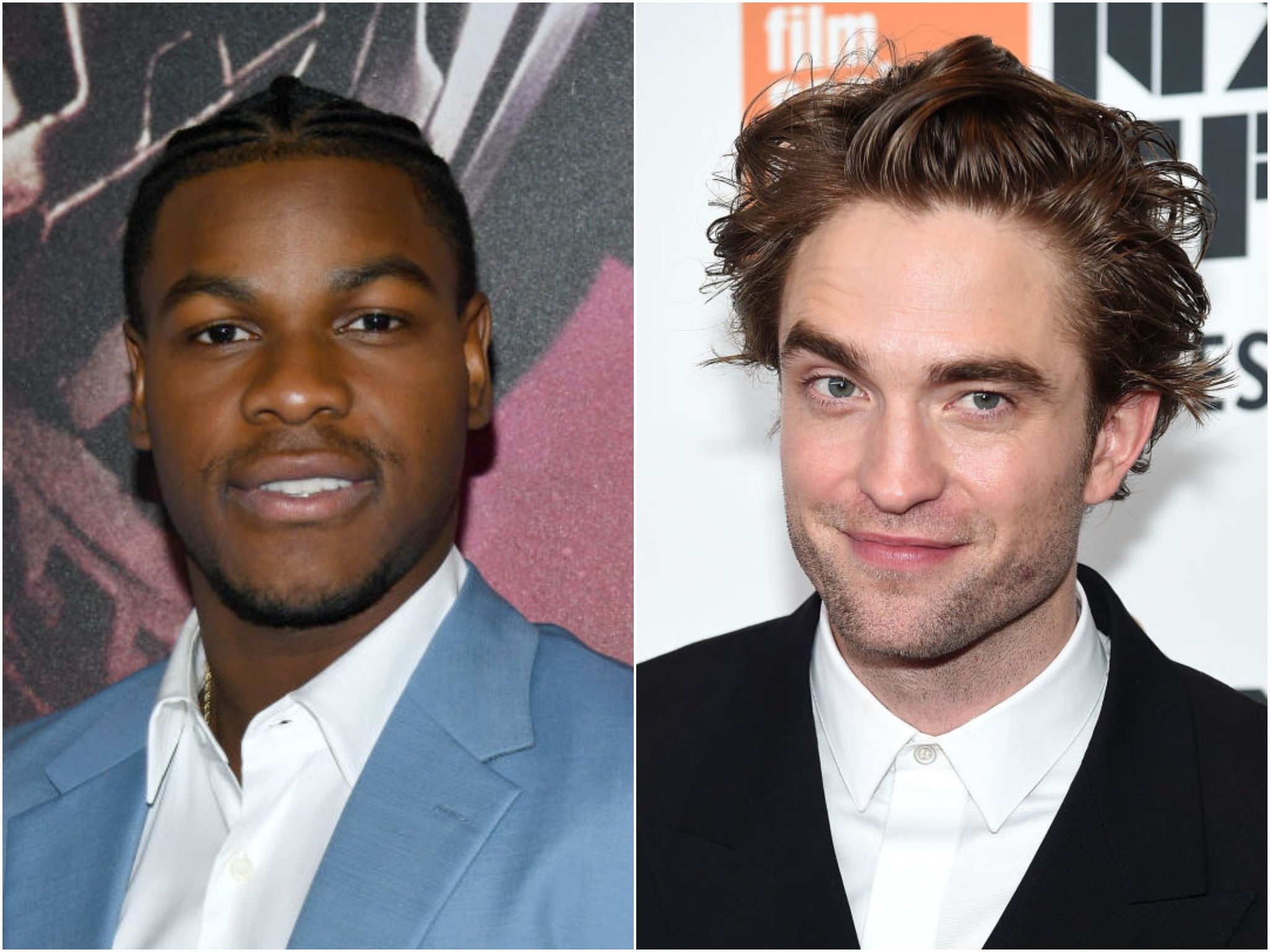 John Boyega and Robert Pattinson