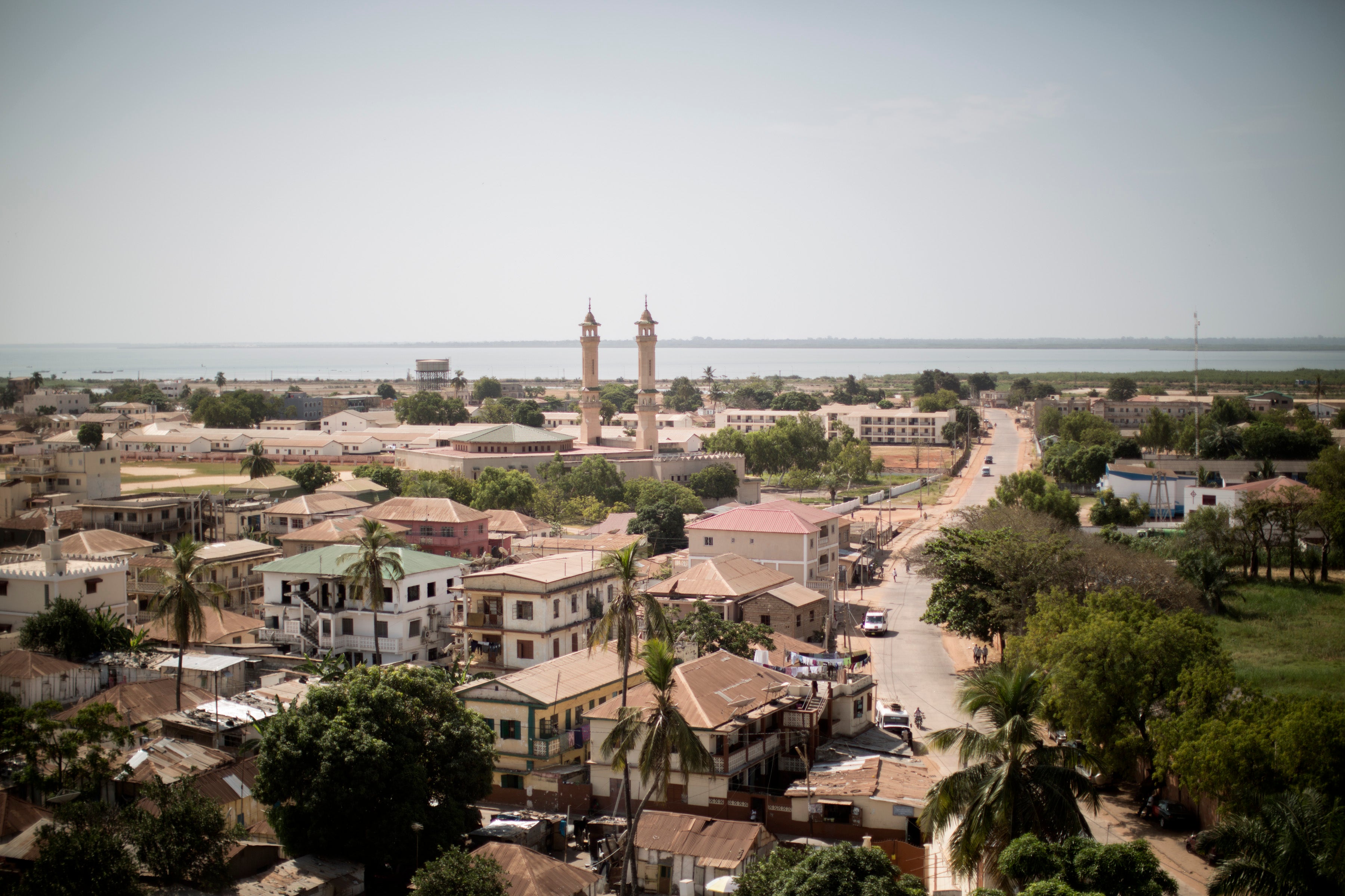 Our reader is travelling back from Banjul, the capital of Gambia