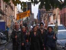 Pilgrims arrive in Glasgow to call for climate action after walking thousands of miles for Cop26