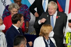 Cop26 is ‘world’s moment of truth’ says Boris Johnson at G20 summit