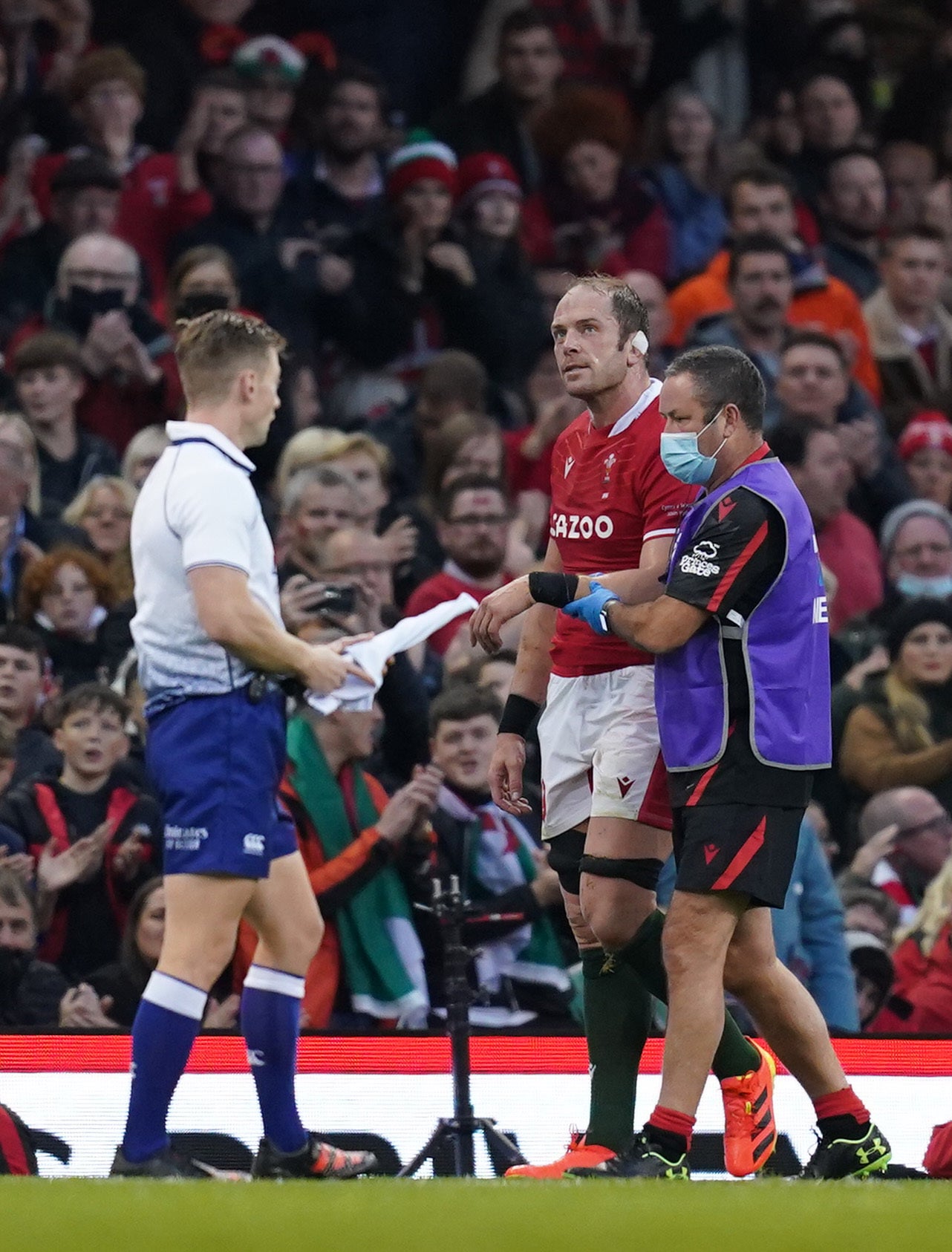 Wales have had positive injury news on Alun Wyn Jones (David Davies/PA)