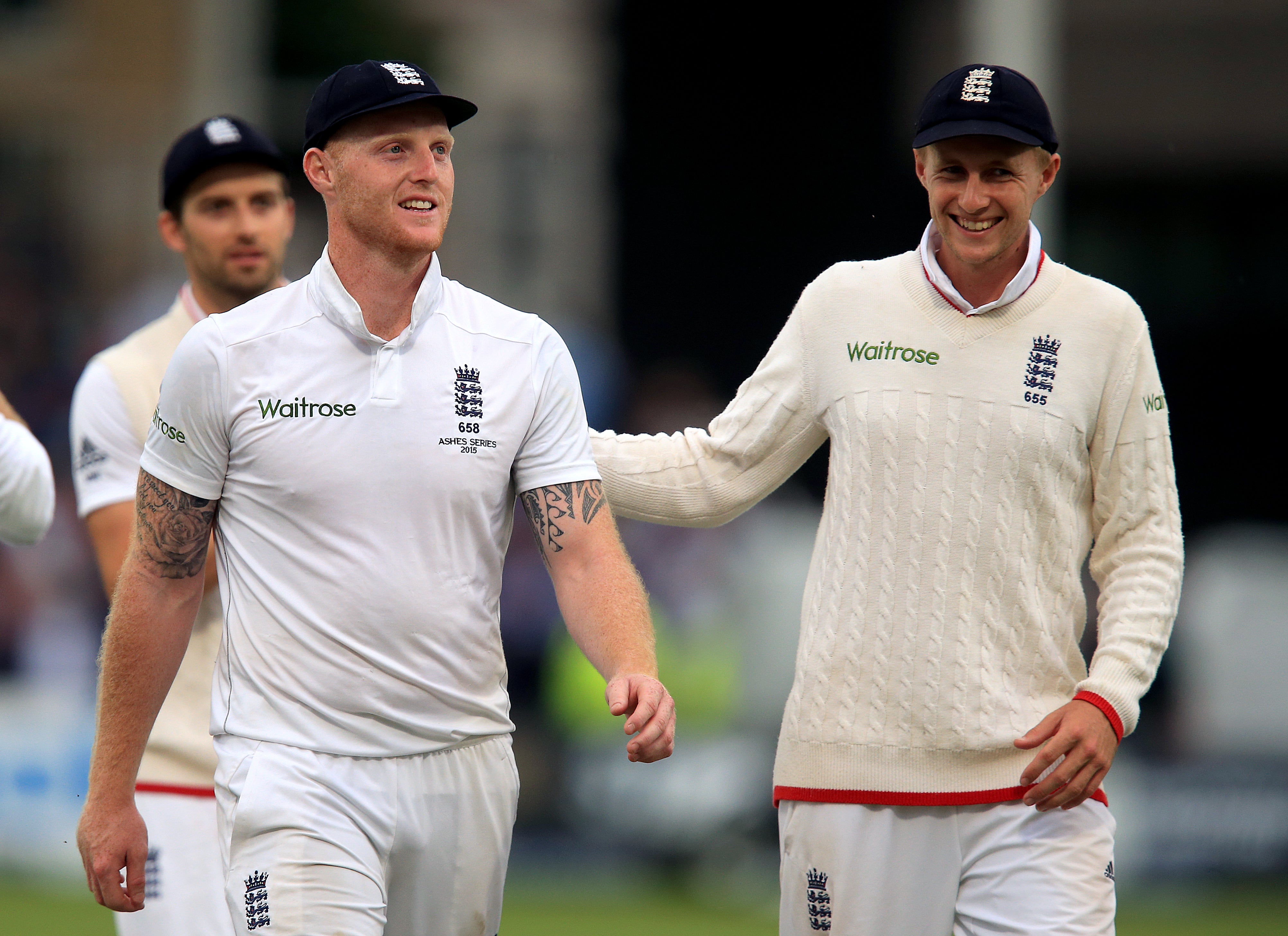 Joe Root, right, has welcomed back Ben Stokes