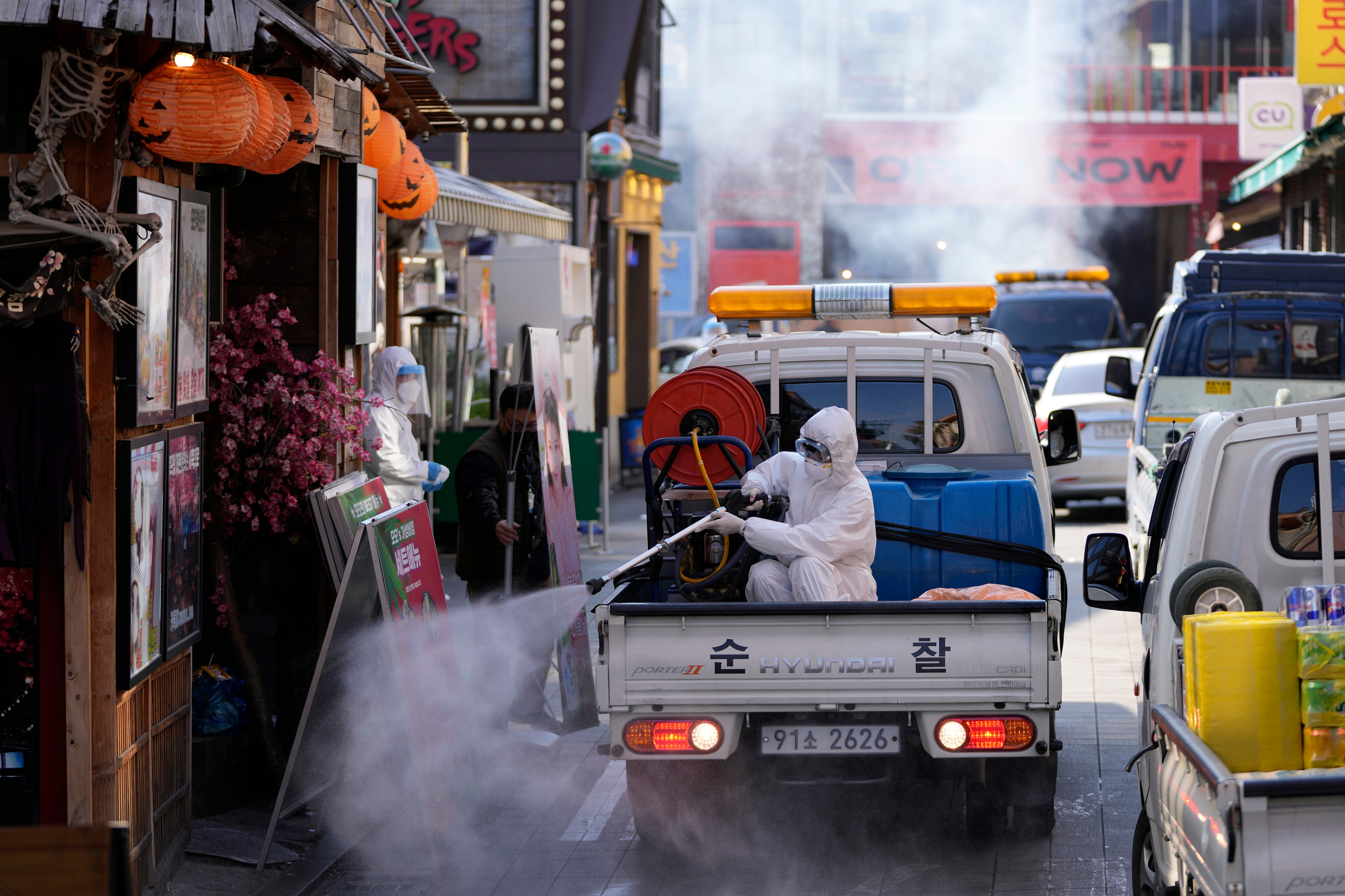 Virus Outbreak South Korea Daily Life