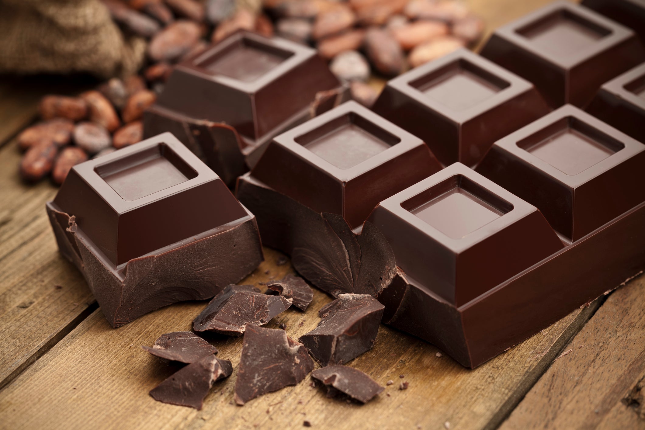 Dark chocolate has been found to contain heavy metals