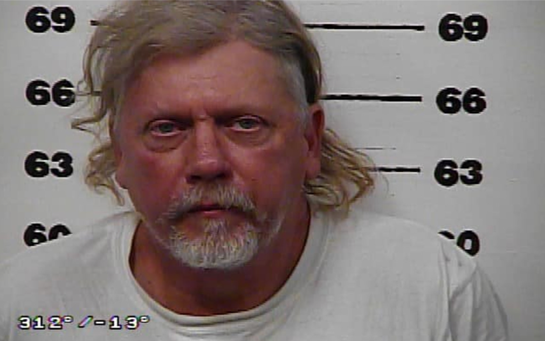 Donald Wells in mugshot following his DUI arrest