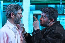 Brian and Roger: A Highly Offensive Play review – Despite rascally performances, the jokes are too broad