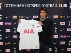 Antonio Conte: Tottenham announce former Chelsea boss as new head coach after sacking Nuno Espirito Santo