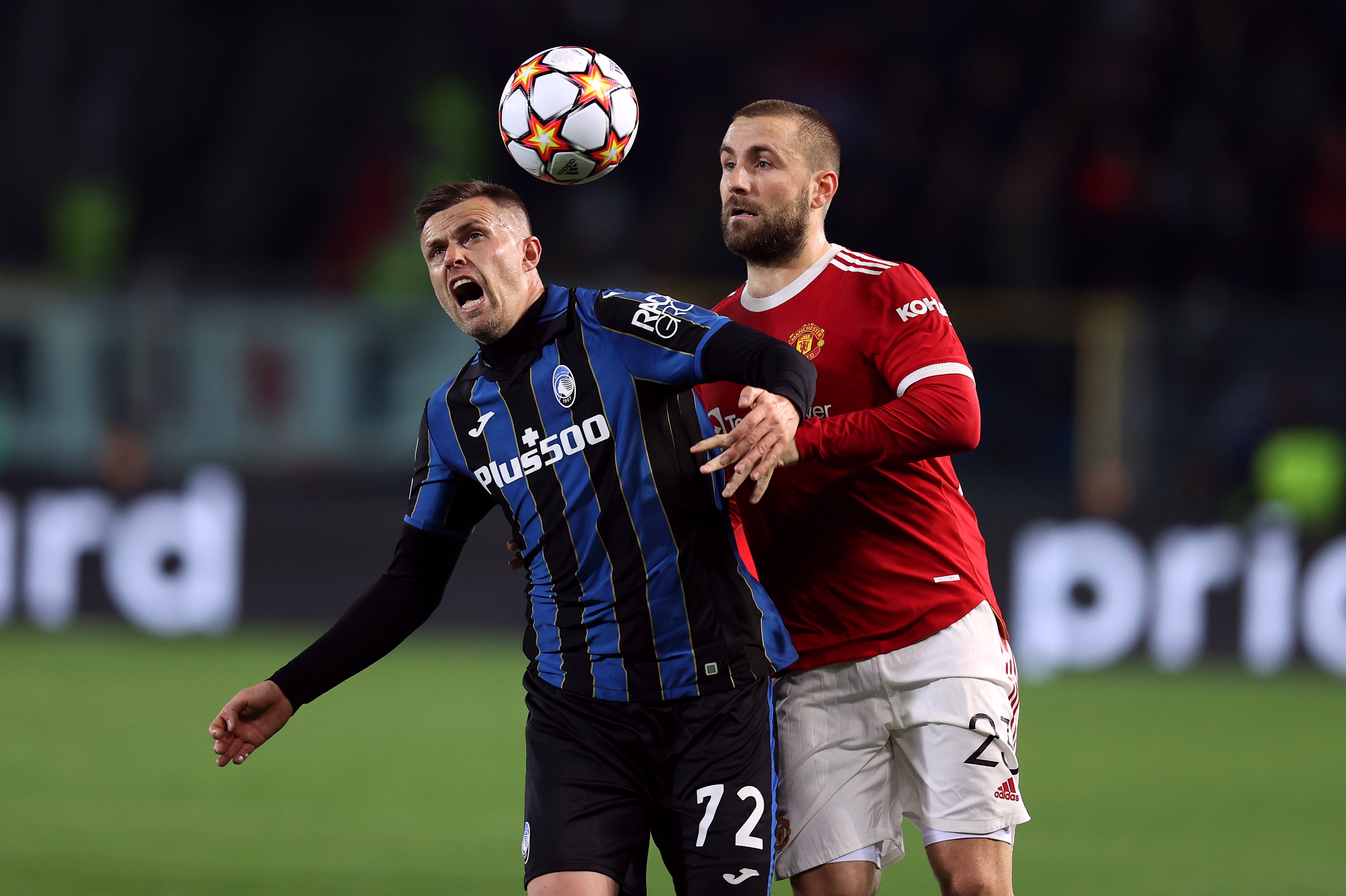 United rallied to earn a point against Atalanta