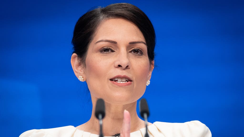 Priti Patel said the plan to expand stop and search powers would ‘cut crime and deliver a safer society for the public’