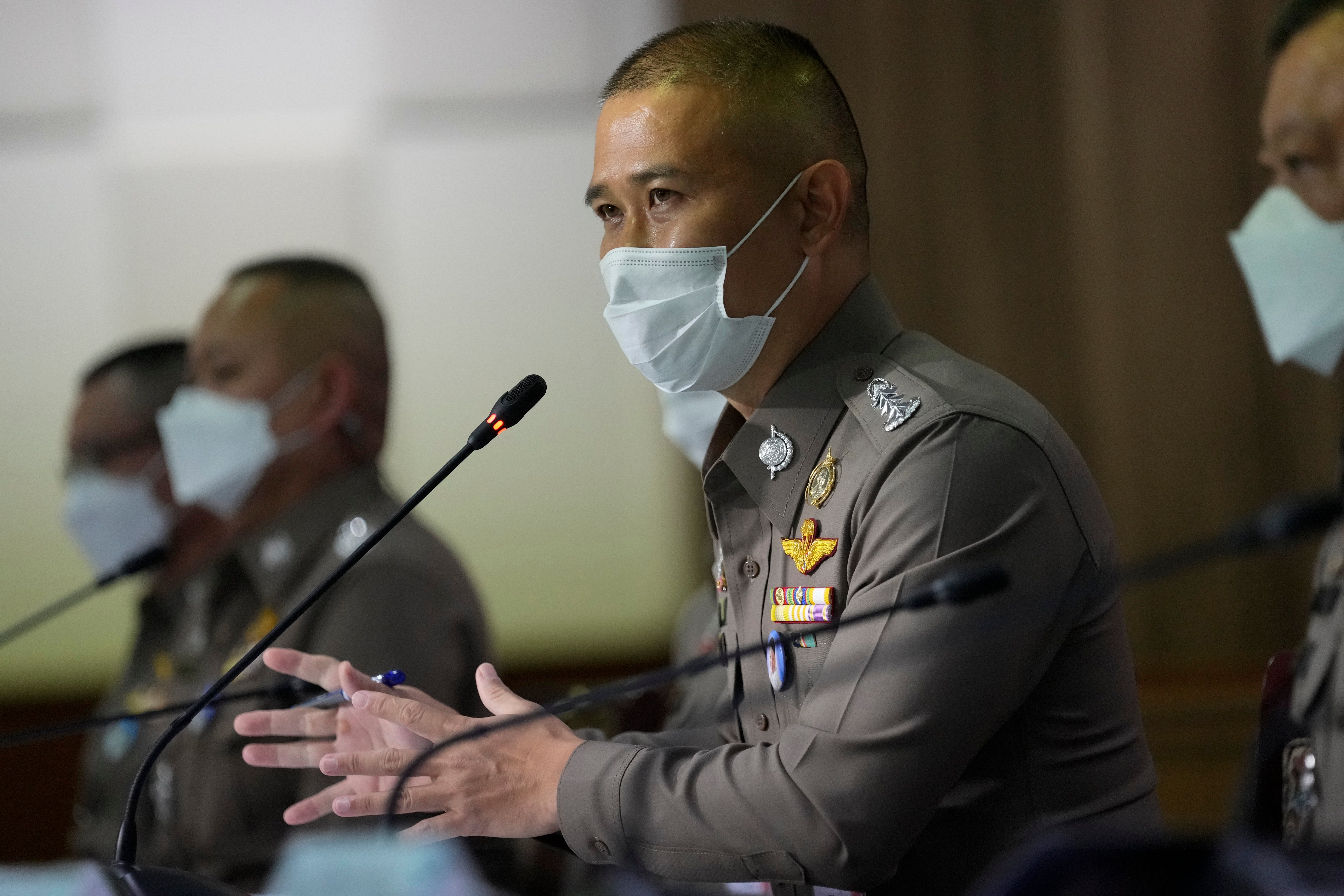 Virus Outbreak Thailand Gloves Scandal