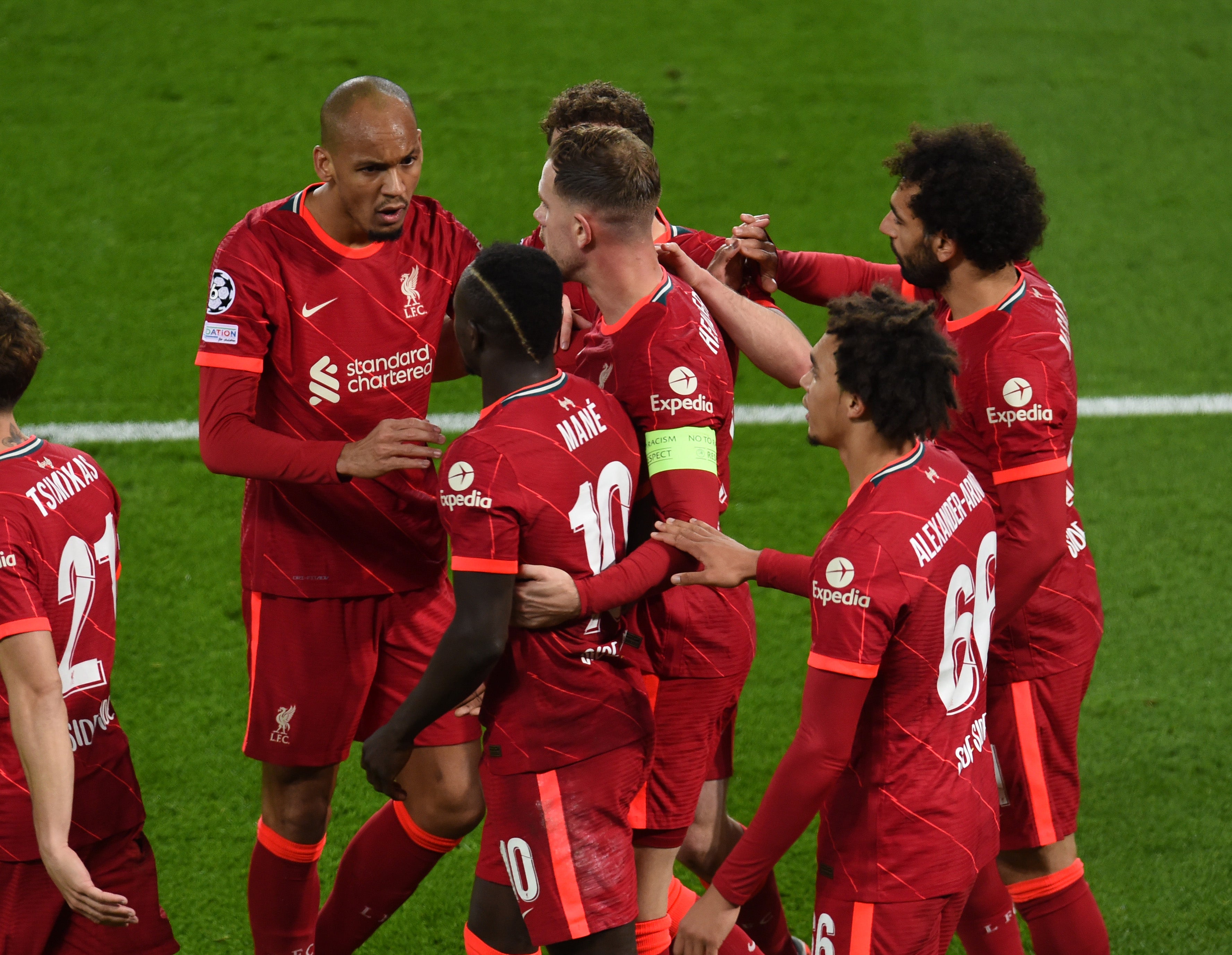 Liverpool see off 10-man Atletico Madrid in dramatic Champions League encounter at Anfield