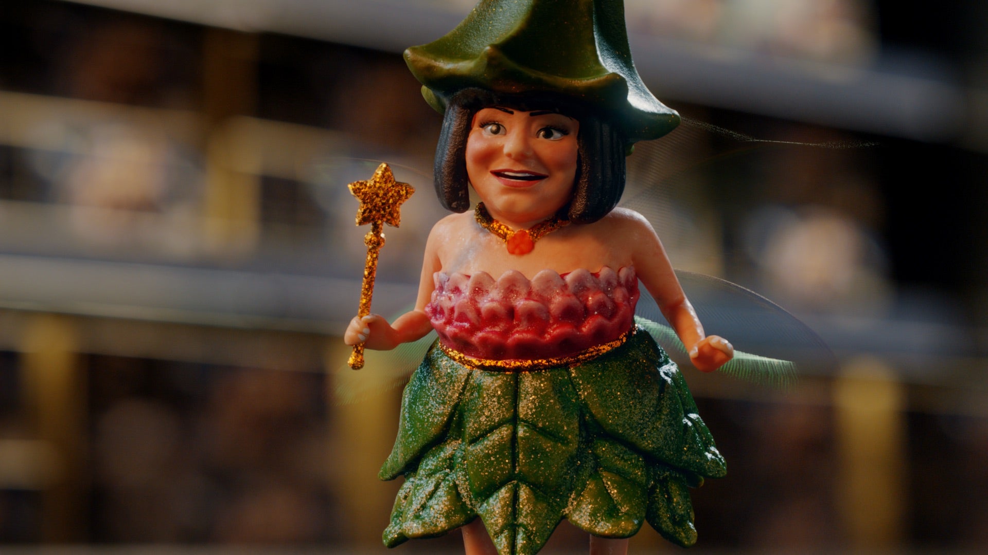 Dawn French voices a tiny Christmas fairy