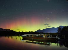 Northern lights: Pictures show spectacular aurora borealis display visible as far south as Devon