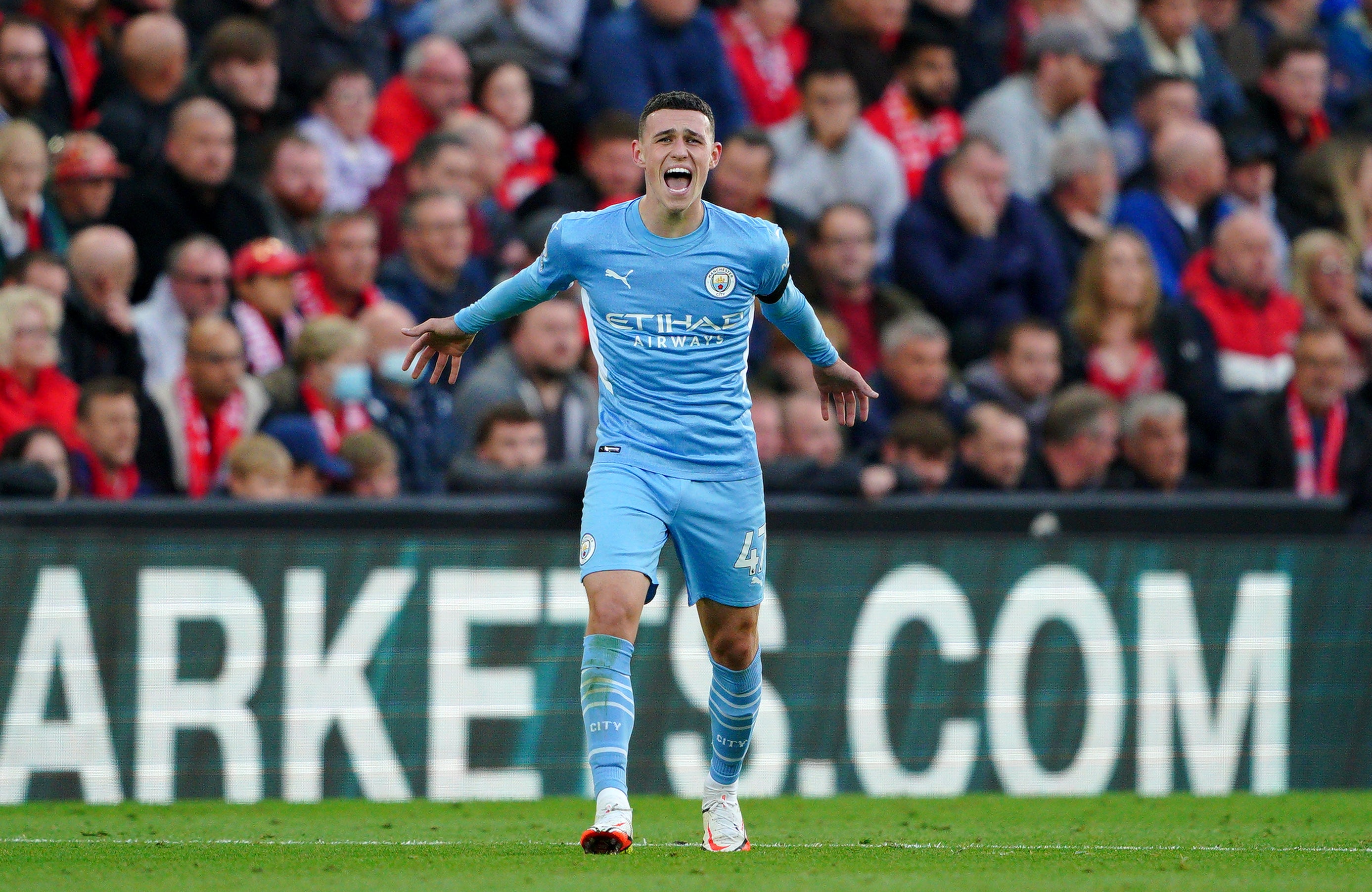 Foden seems set to earn a new deal at City (Peter Byrne/PA)