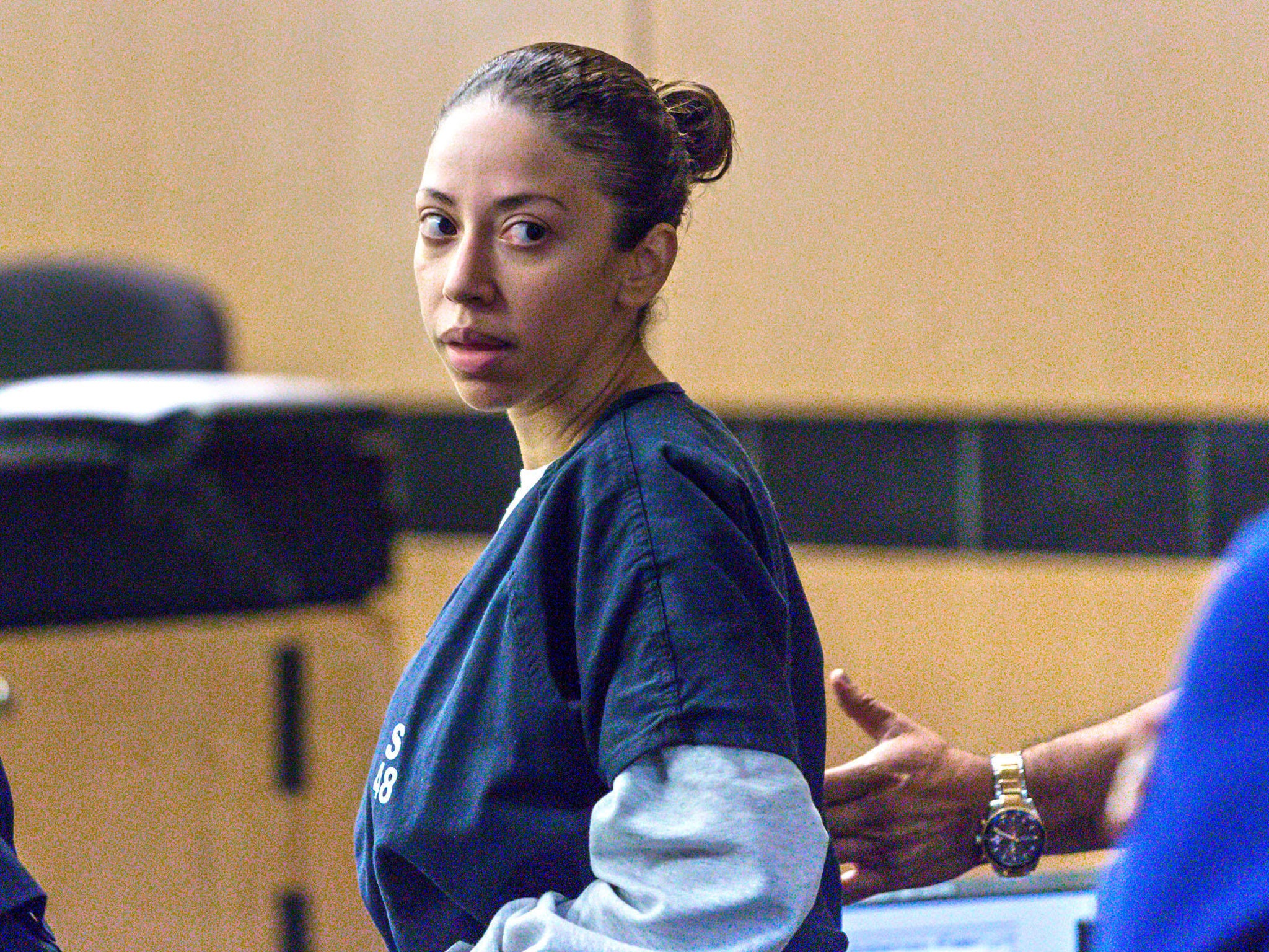 Dalia Dippolito is pictured in court during her trial for soliciting first-degree murder