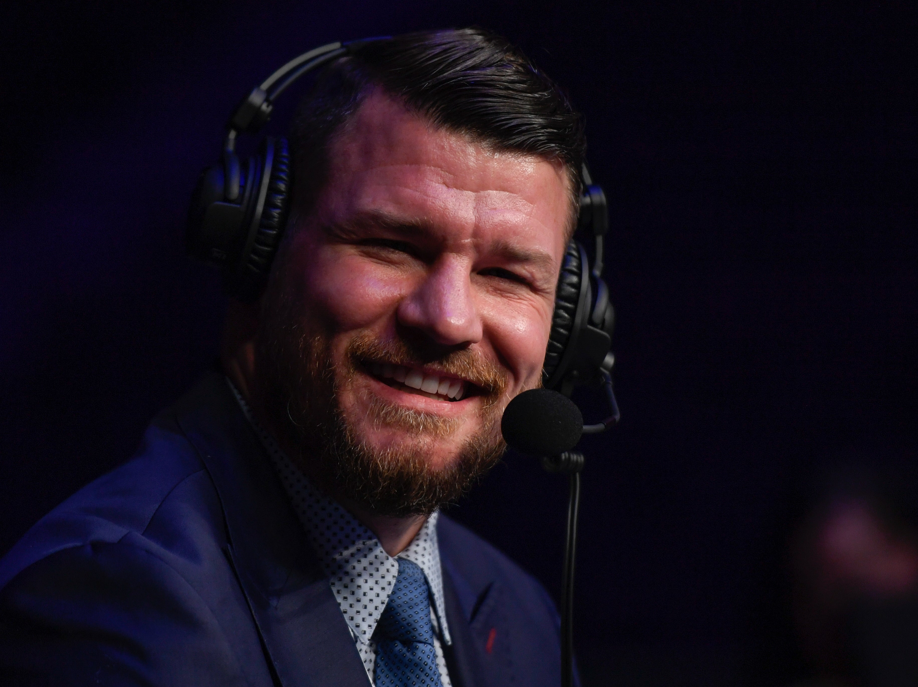 Former UFC champion Michael Bisping is now a commentator and a TNT Sports pundit