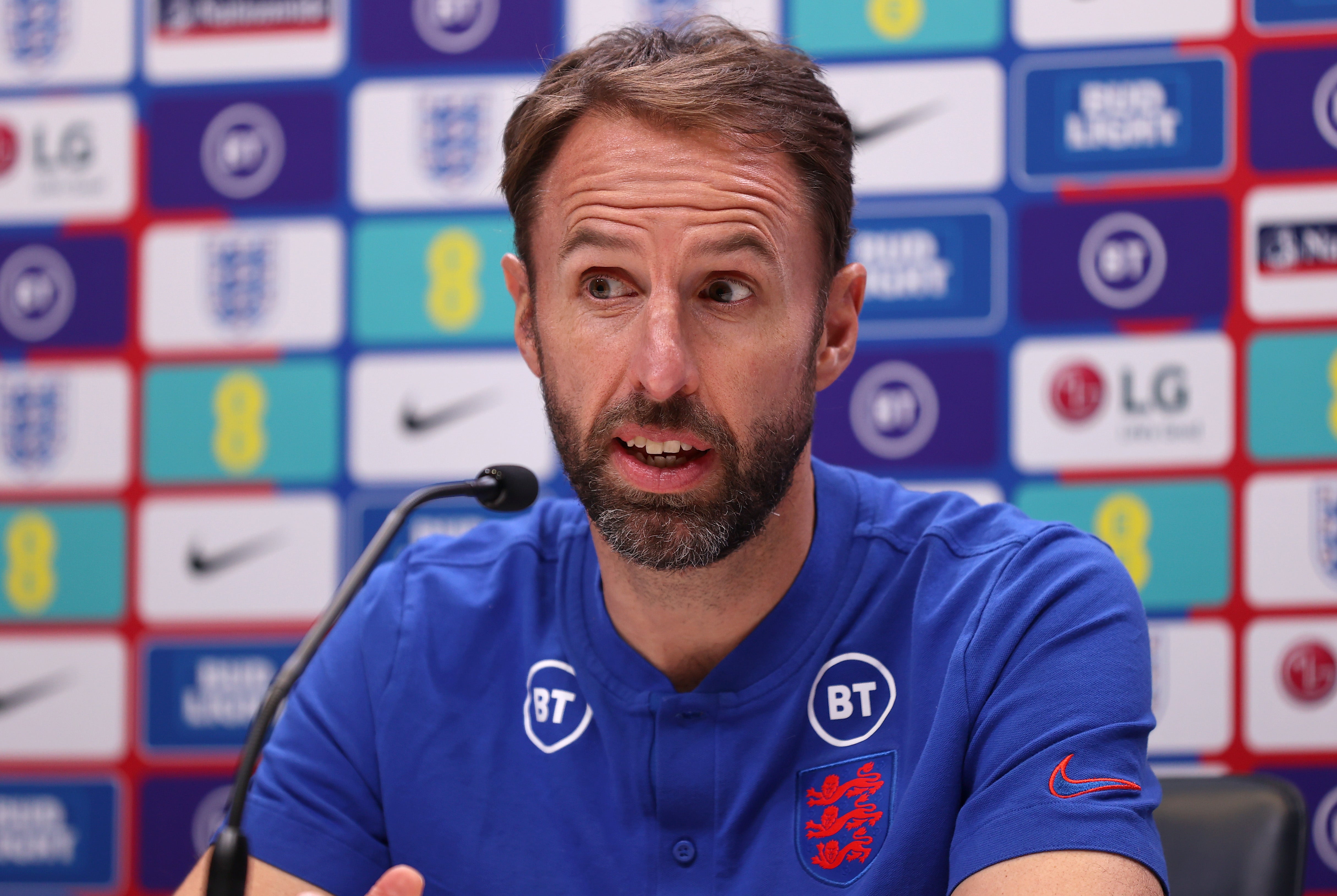 Southgate has selected his squad for the World Cup qualifiers