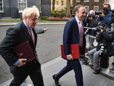 ‘Confidant’ Boris Johnson ‘filmed Matt Hancock’s resignation speech on his mobile phone’