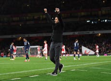 Arsenal mustn’t be fooled by unbeaten run, Mikel Arteta has been here before