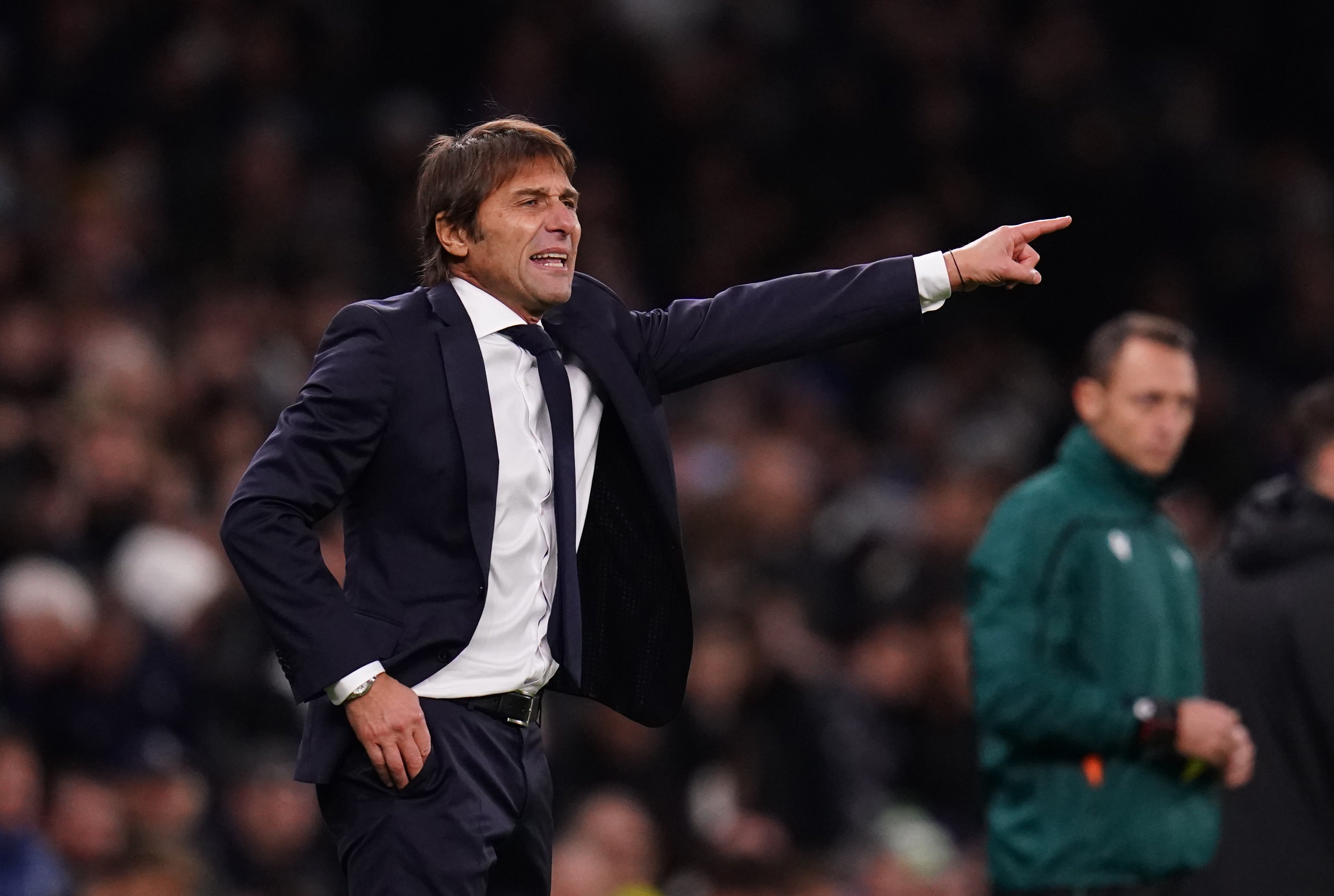 Antonio Conte wants patience to turn Tottenham around (John Walton/PA)