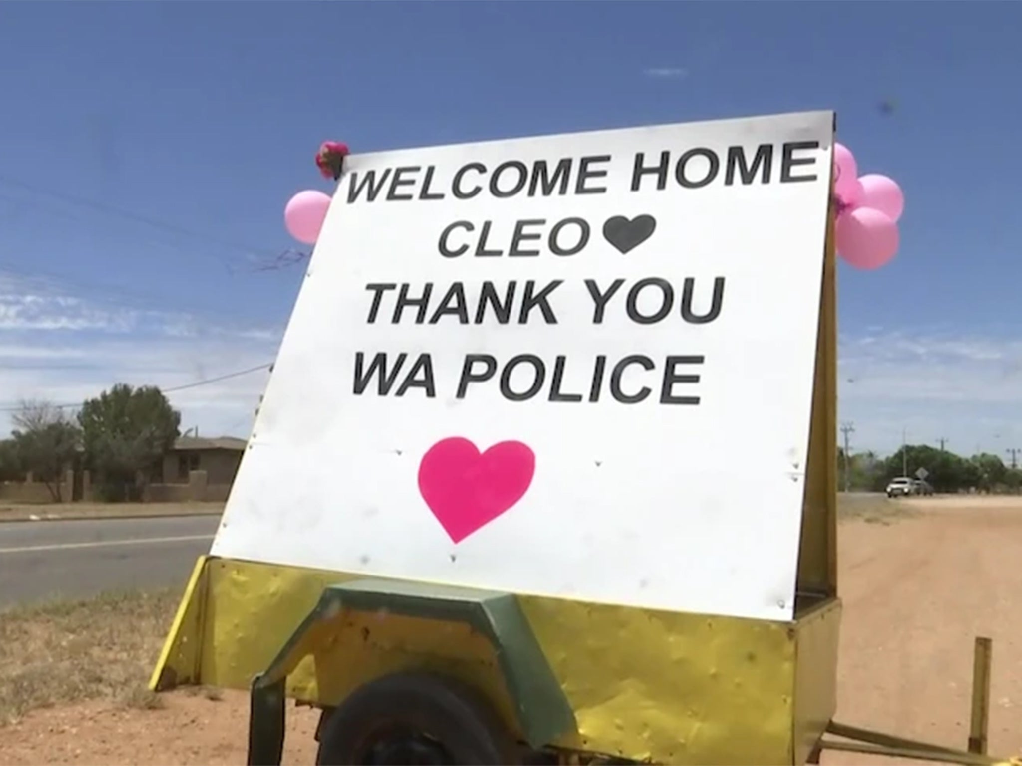 Sign by Carnarvon welcomes four-year-old’s return