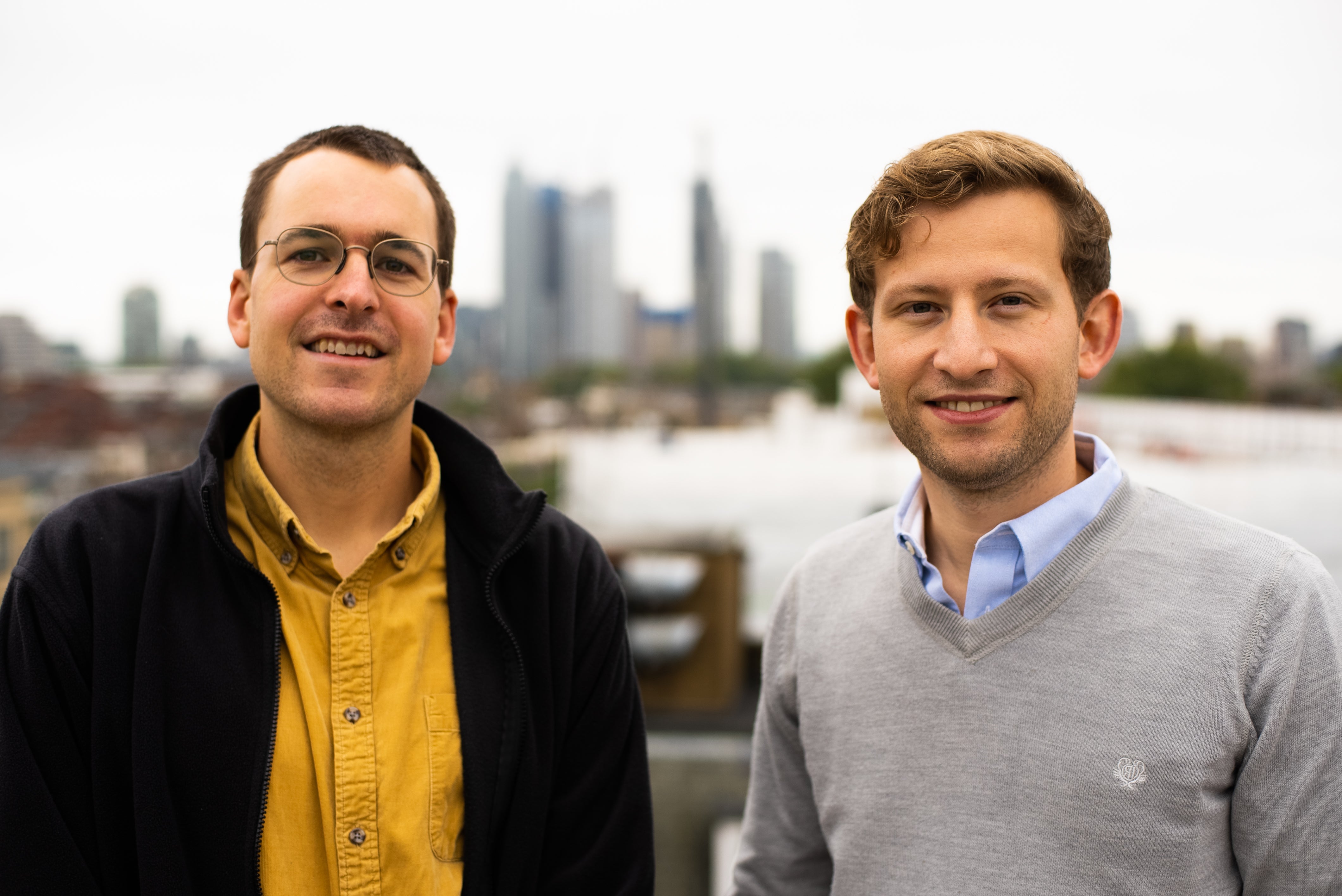 Meri Beckwith and Michael Young, founders of Lindus Health (Lindus Health/PA)