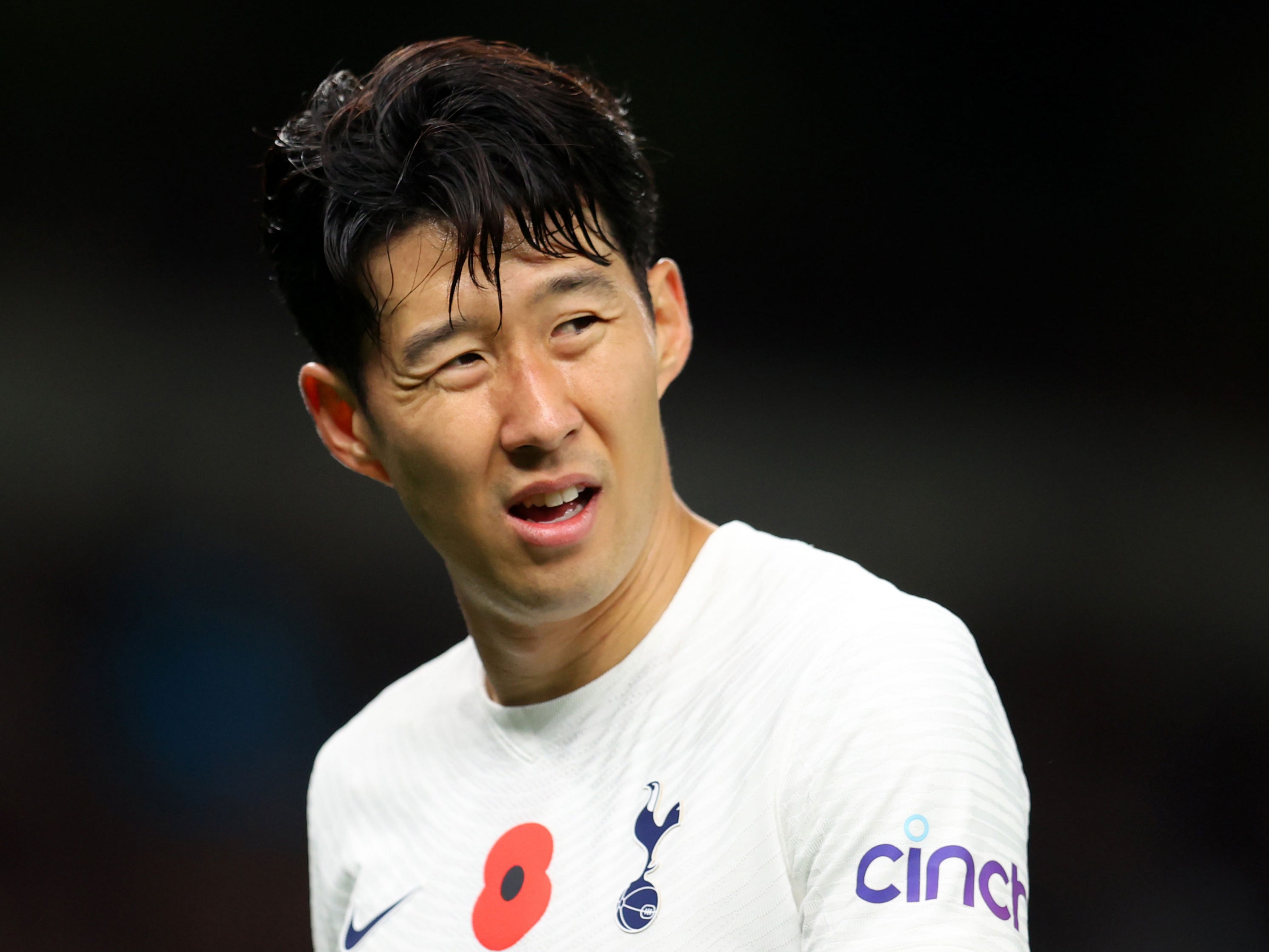 Tottenham forward Son Heung-min