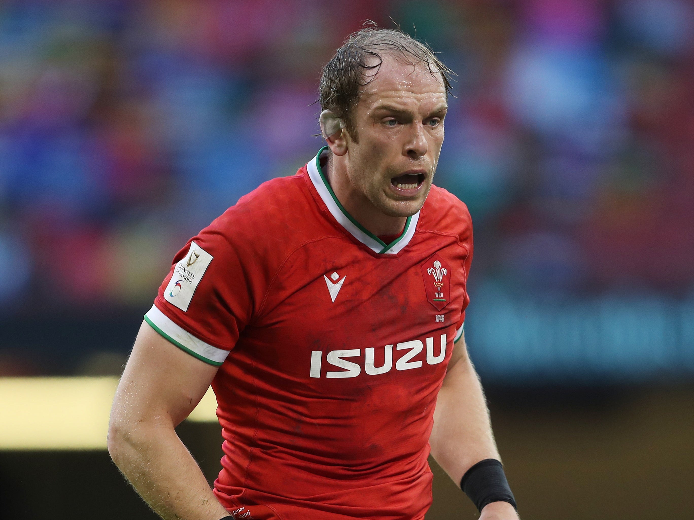 Alun Wyn Jones is absent for Wales (David Davies/PA)