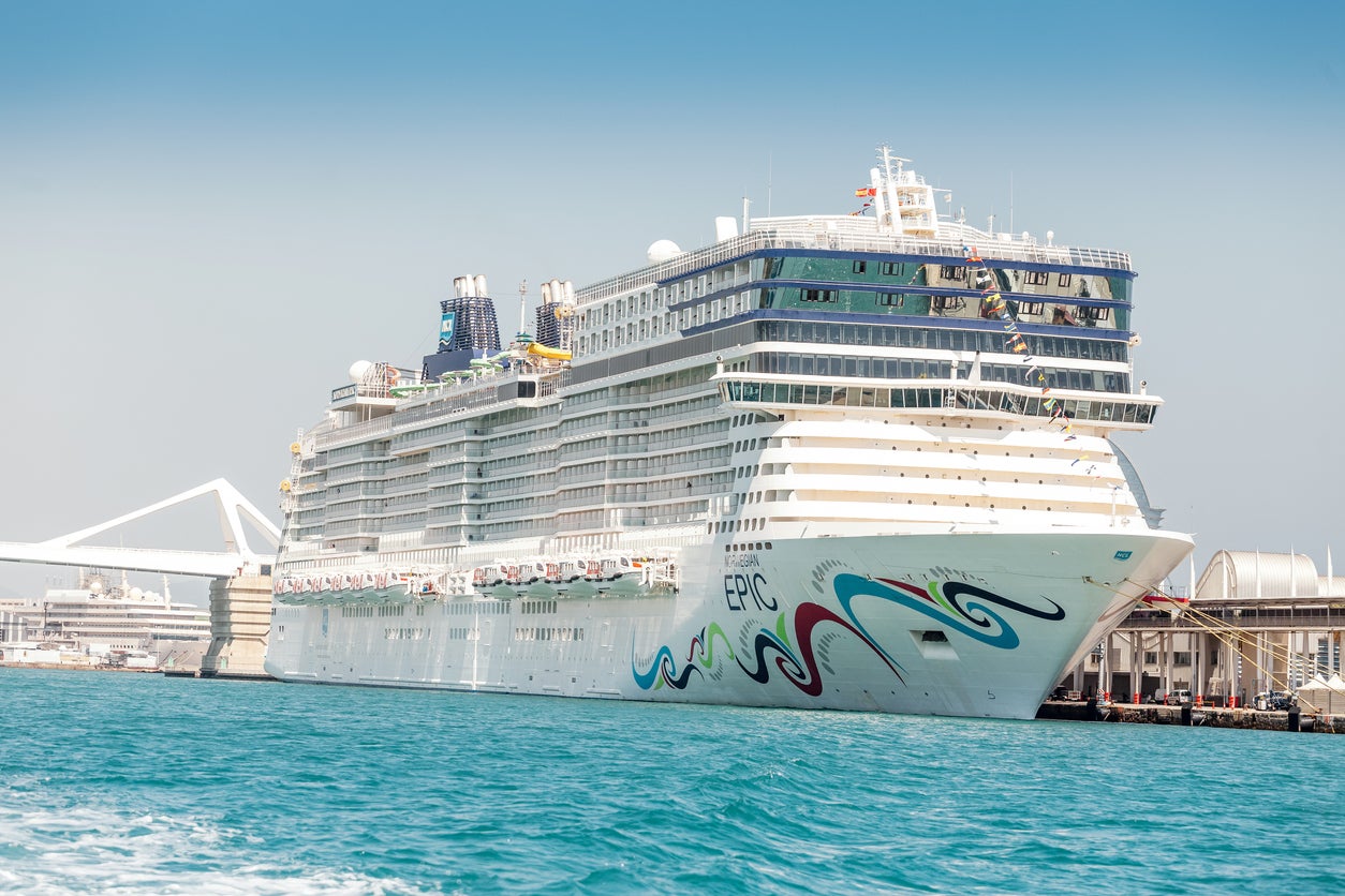 The Norwegian Epic cruise liner