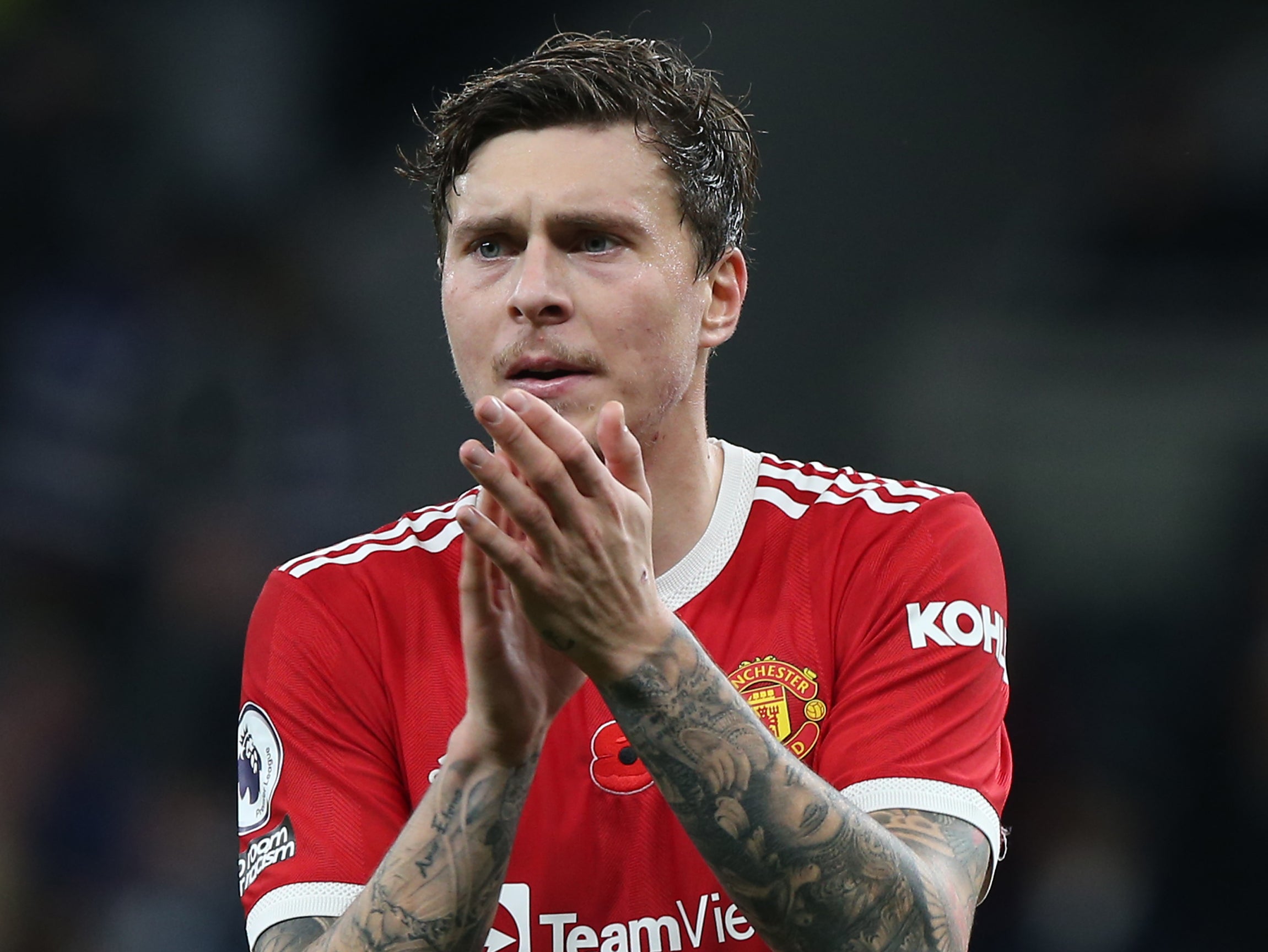 Manchester United defender Victor Lindelof