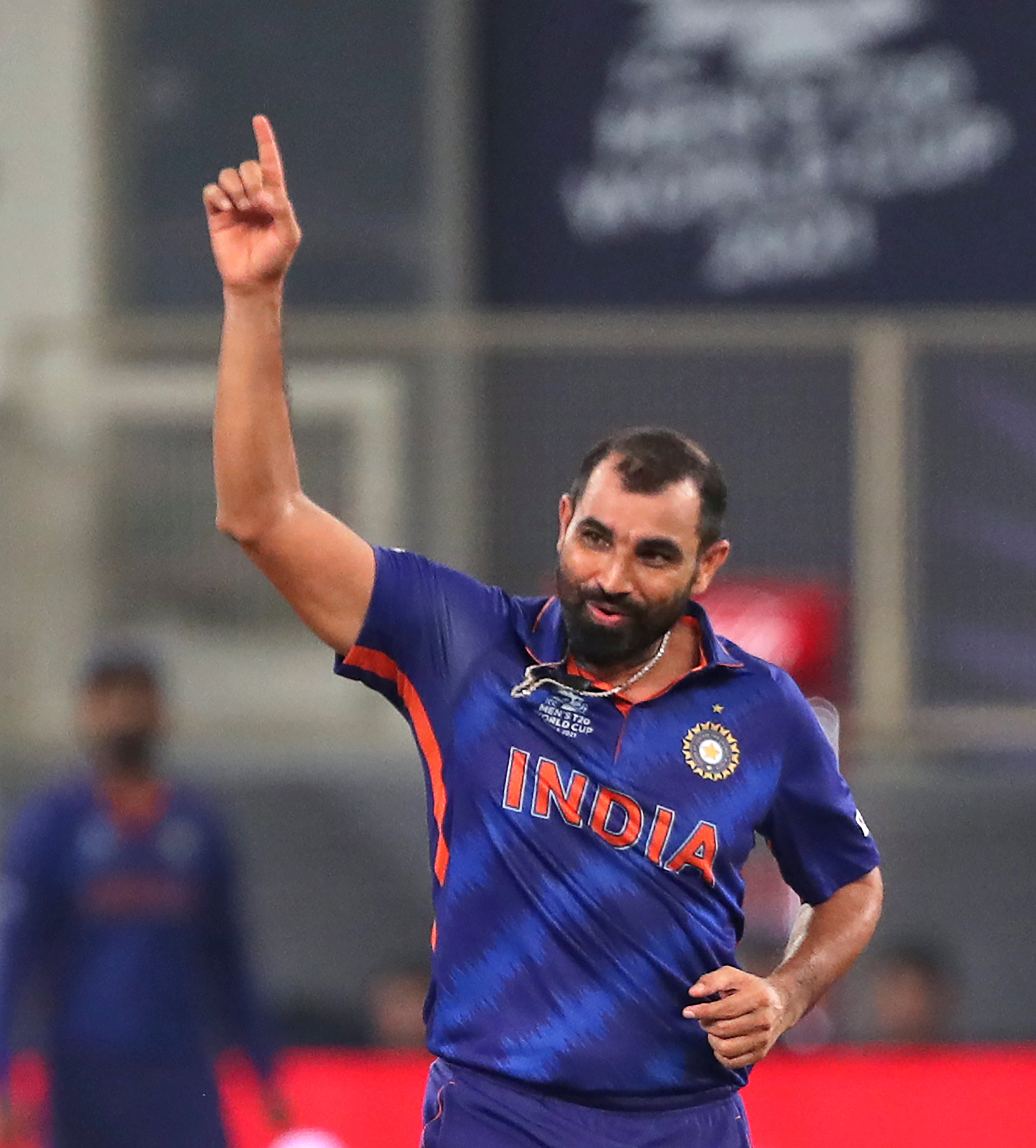 Mohammed Shami shone for India (Aijaz Rahi/AP/PA)