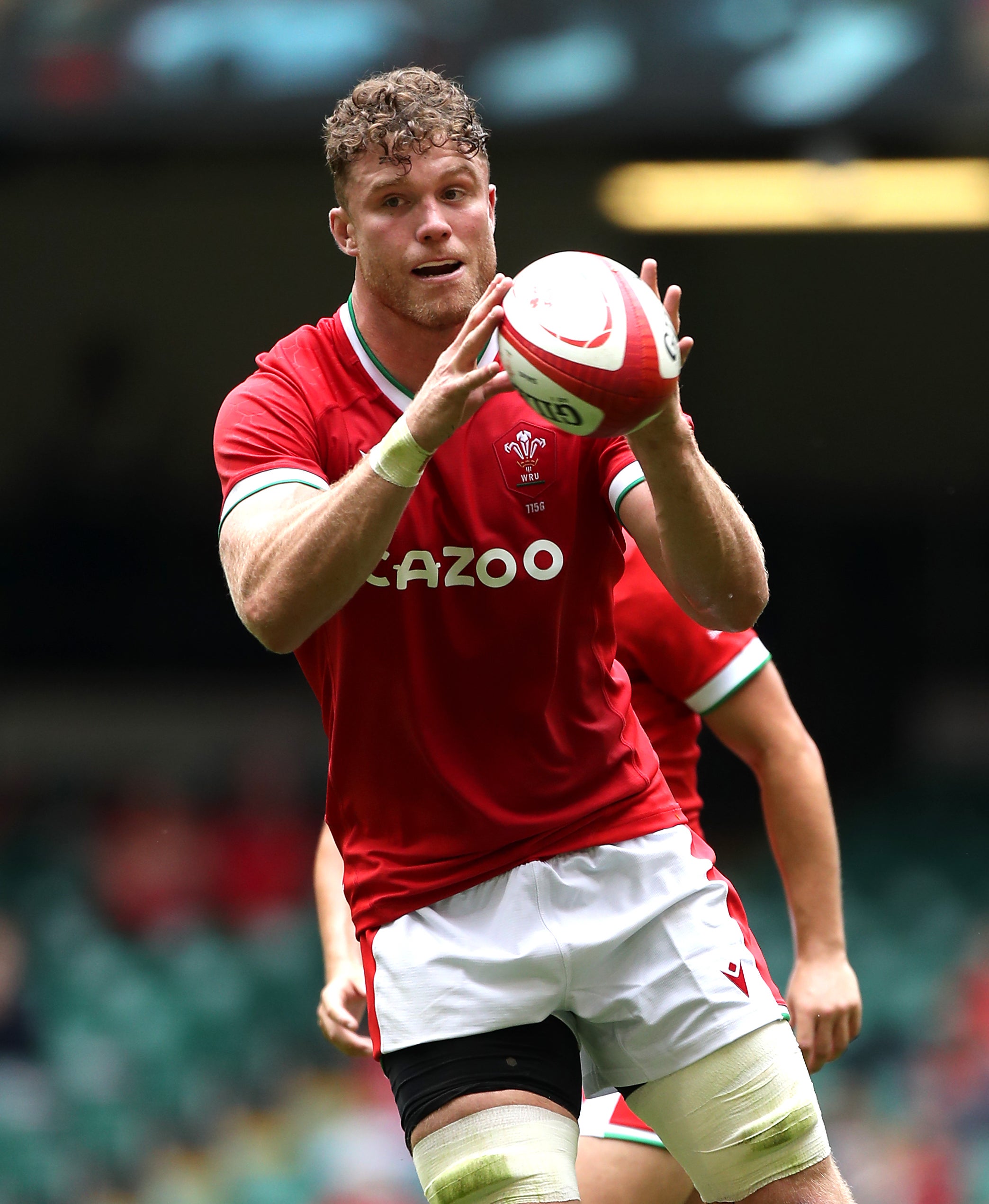 Wales lock Will Rowlands (David Davies/PA)