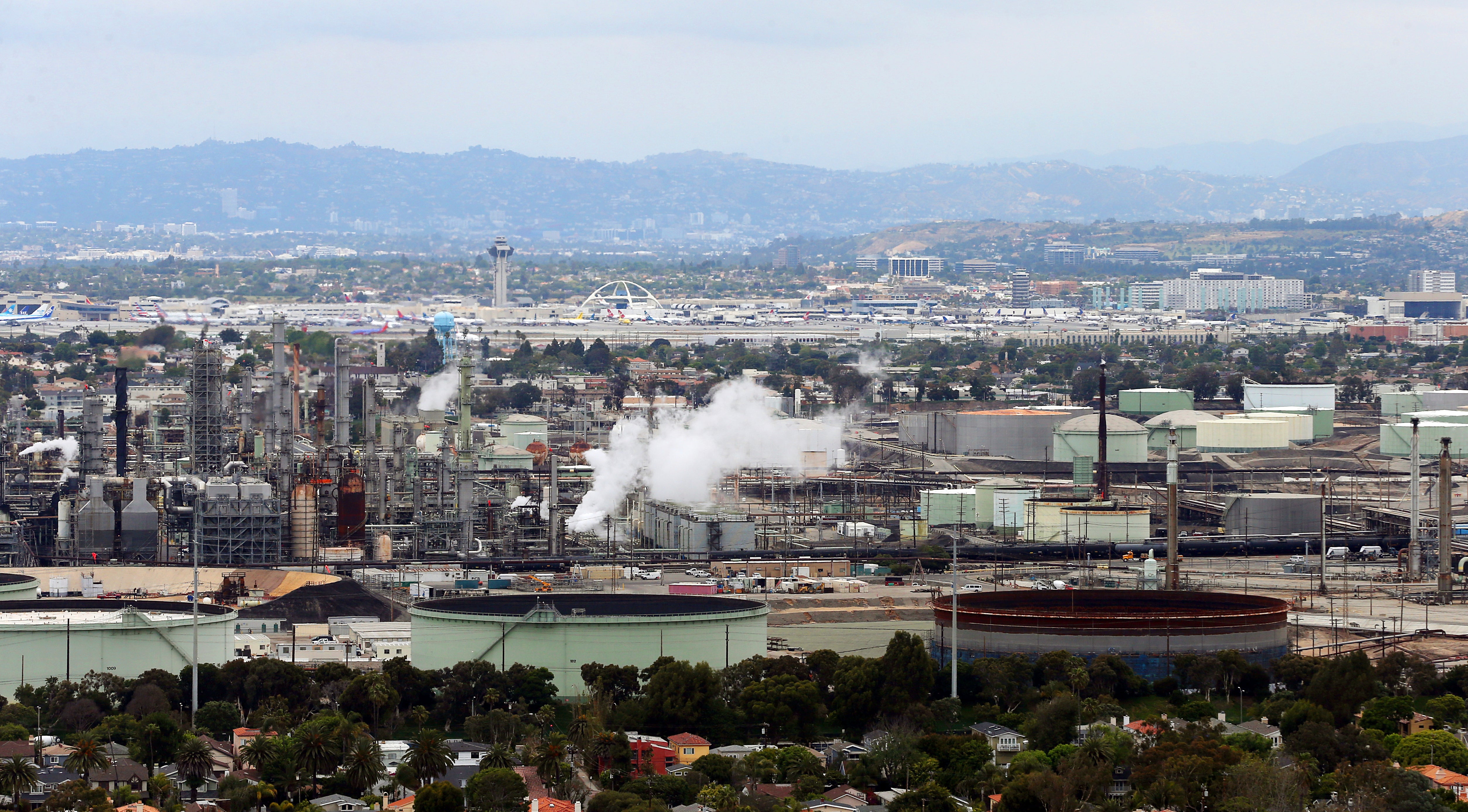 A refinery in LA