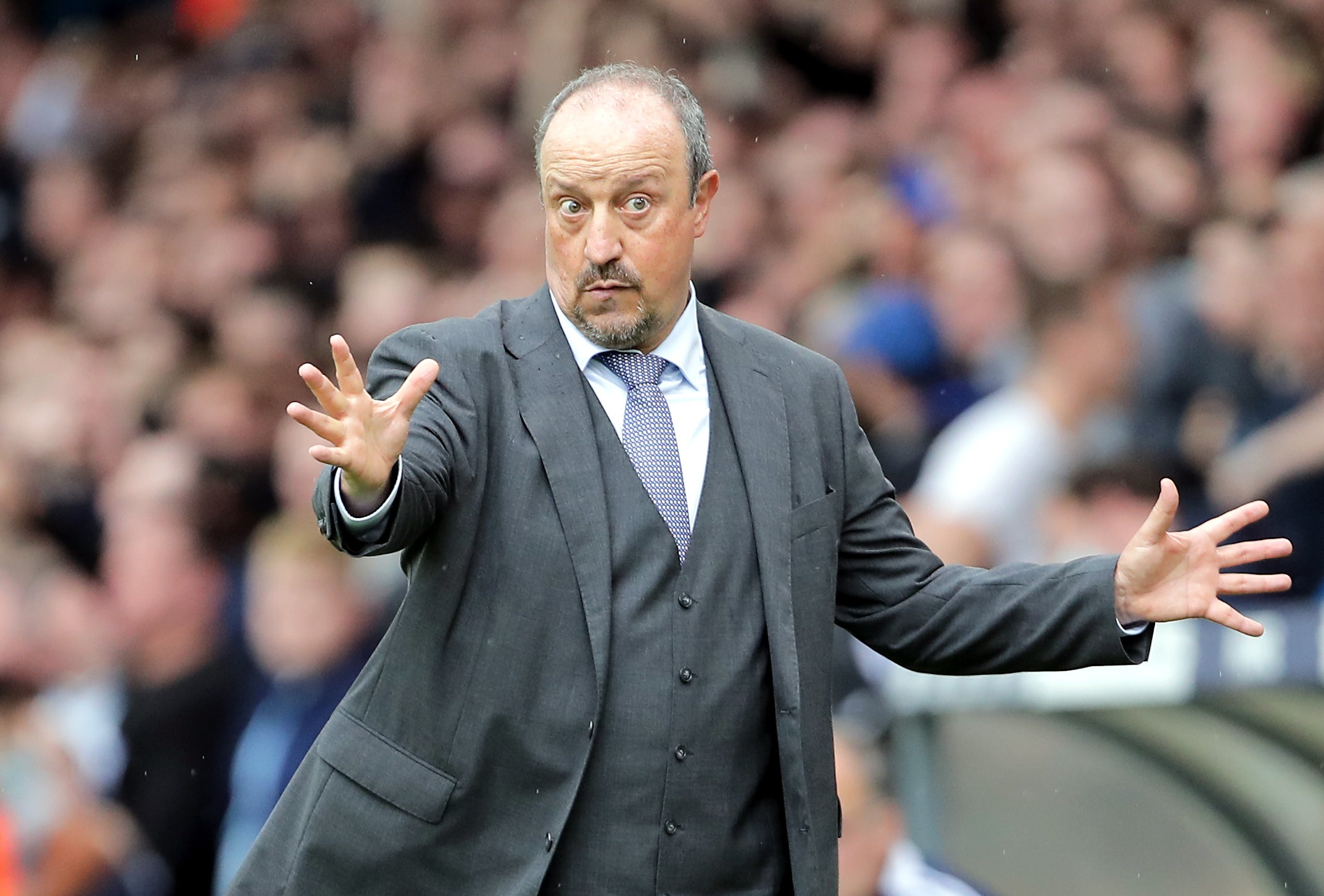 Everton manager Rafael Benitez admits it could be a bad time to face Tottenham