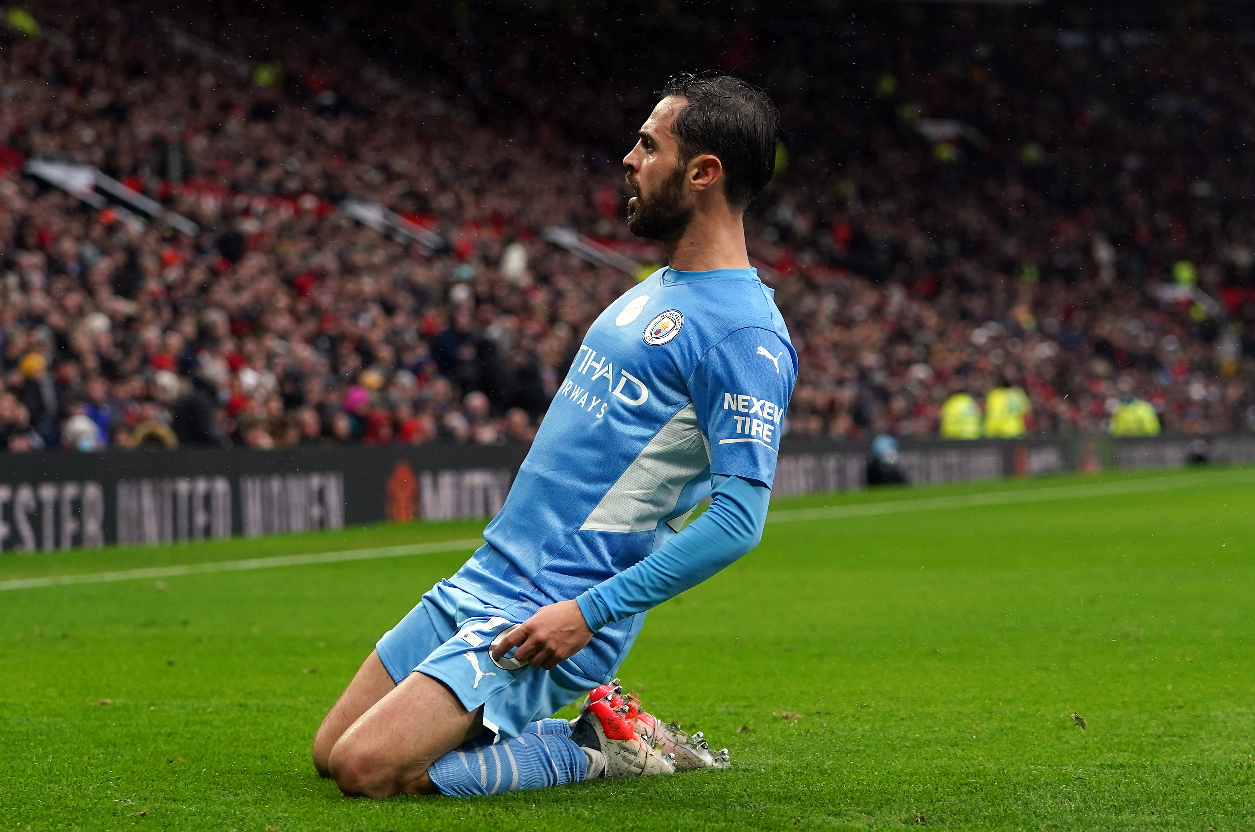 Bernardo Silva scored the second for City (Martin Rickett/PA)