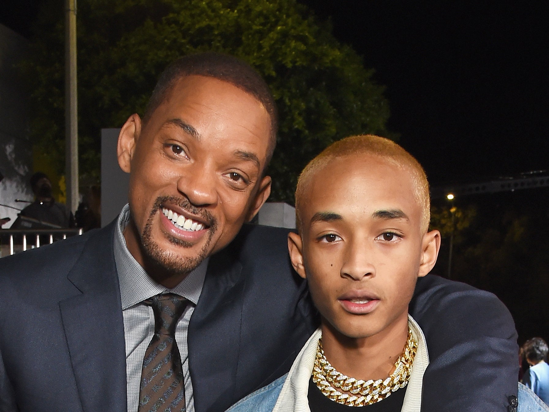 Will Smith and son Jaden