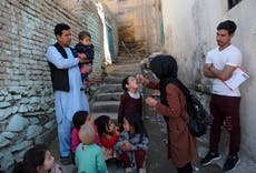 Nationwide polio eradication campaign starts in Afghanistan 