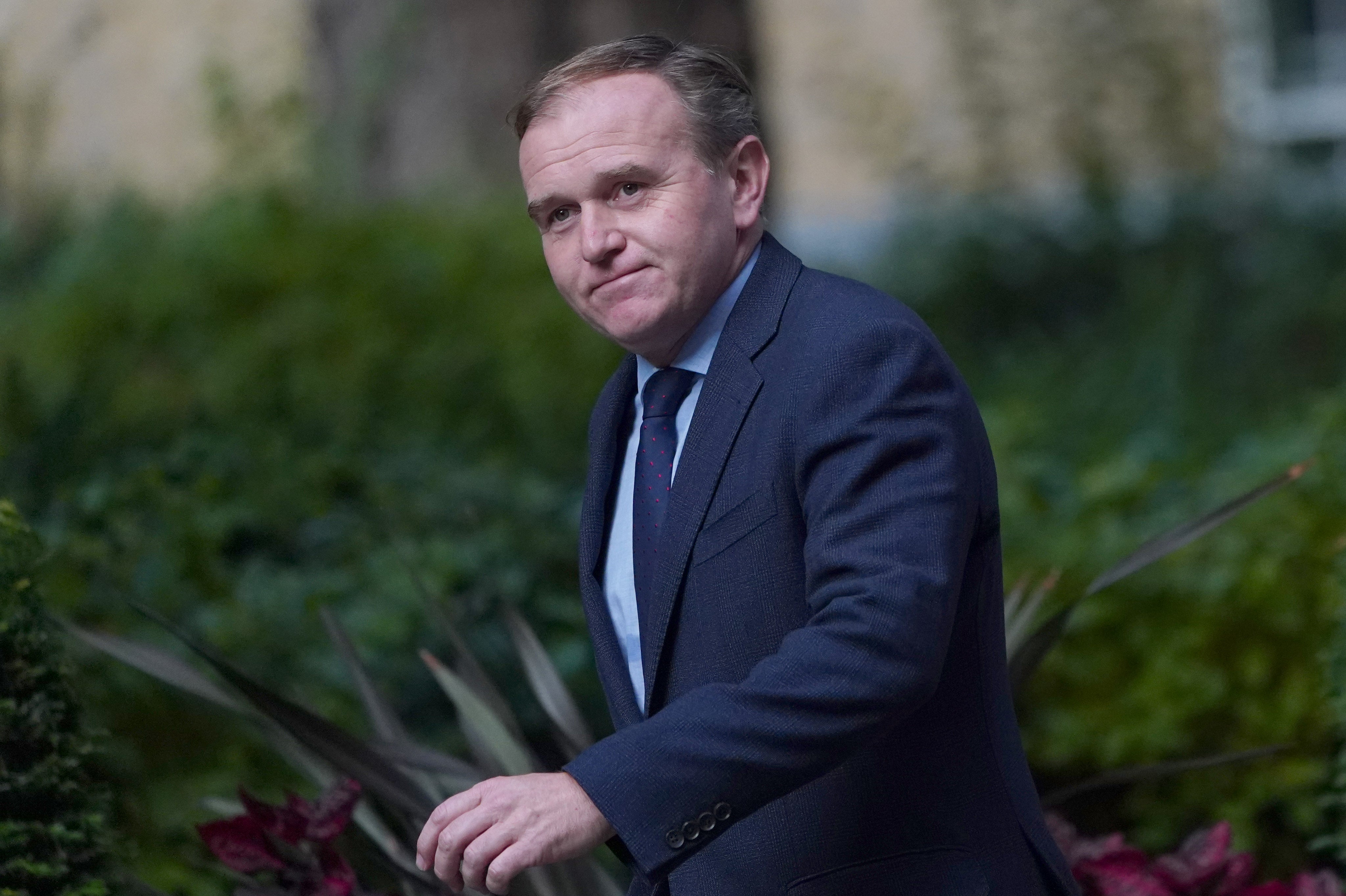 Environment Secretary George Eustice has said a tax on imports from countries with poor environmental records would protect green businesses in the UK (Victoria Jones/PA)