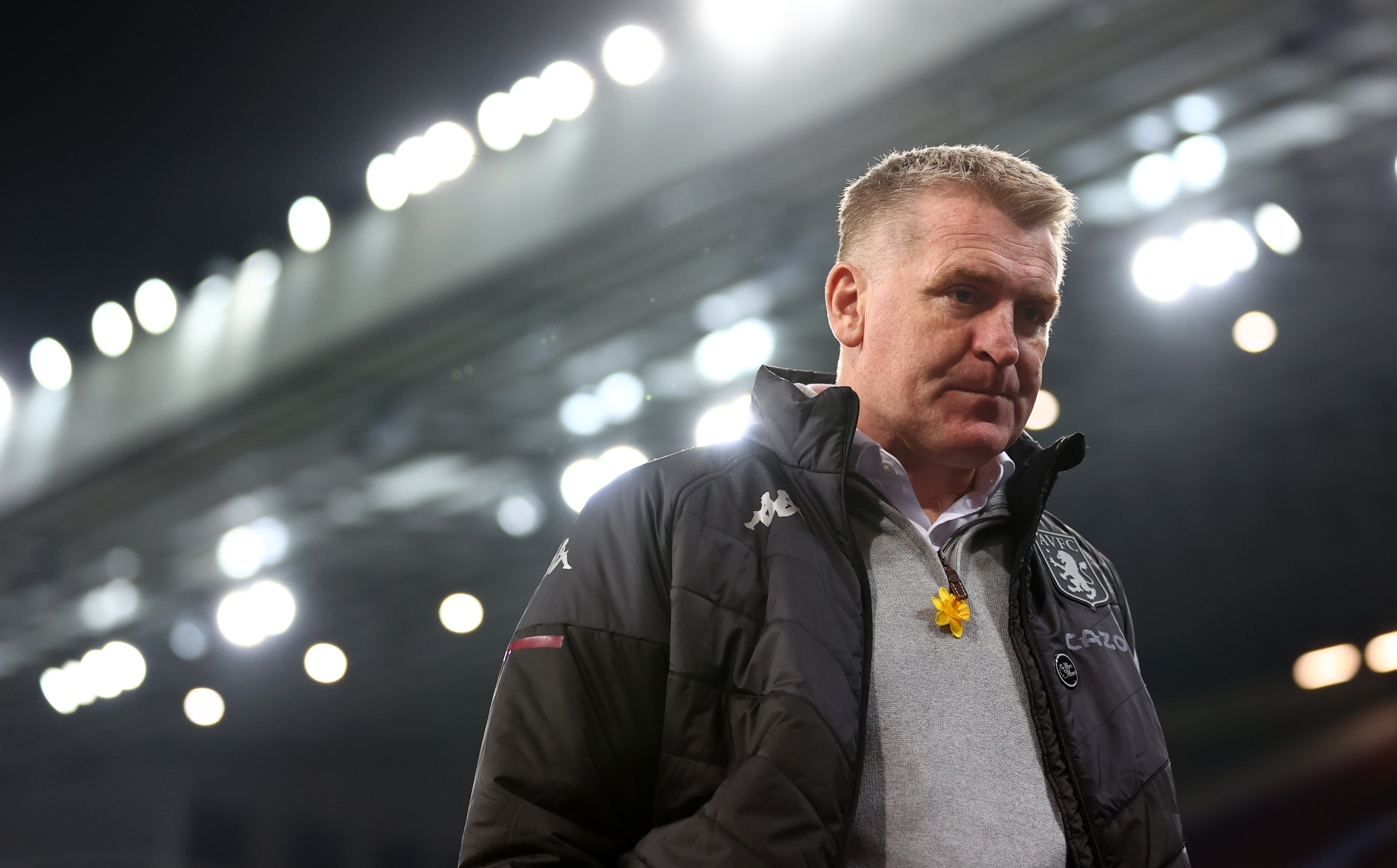 Dean Smith was sacked by Aston Villa on Sunday