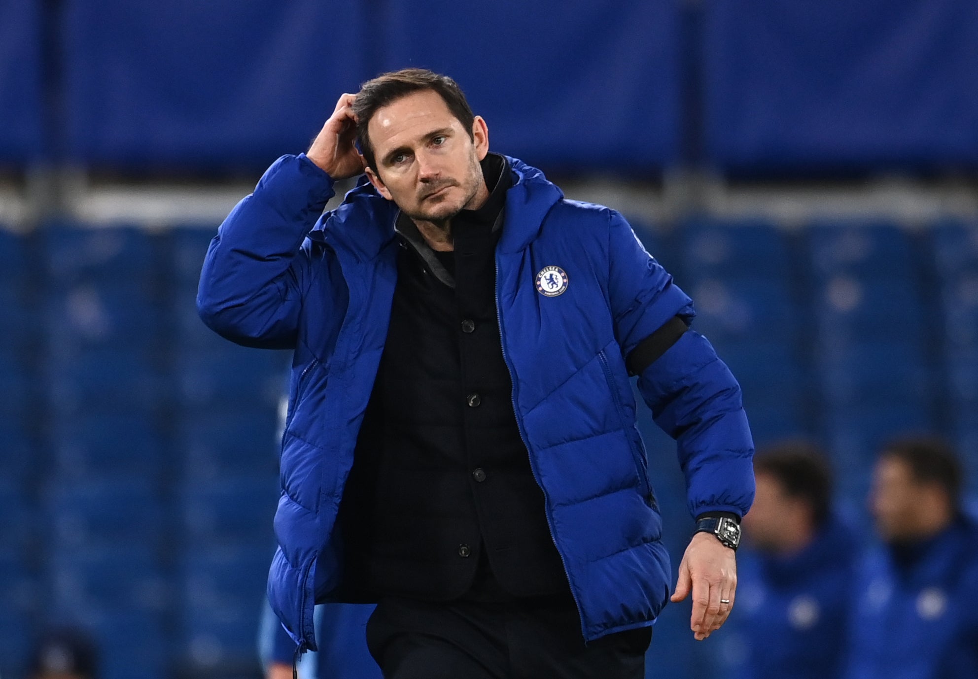 Frank Lampard has been out of work since leaving Chelsea (Andy Rain/PA)