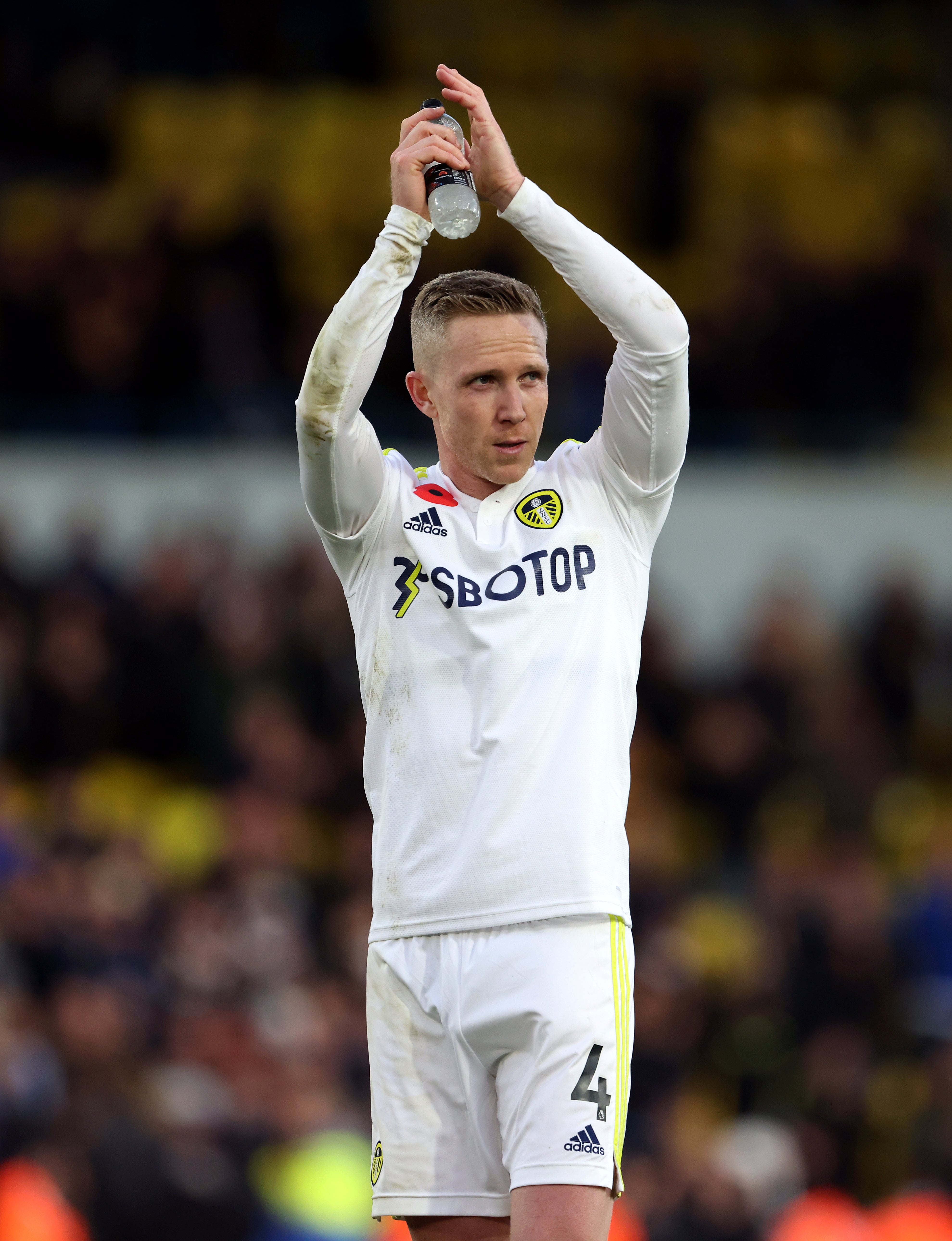 Leeds United’s Adam Forshaw made an emotional comeback (Richard Sellers/PA)