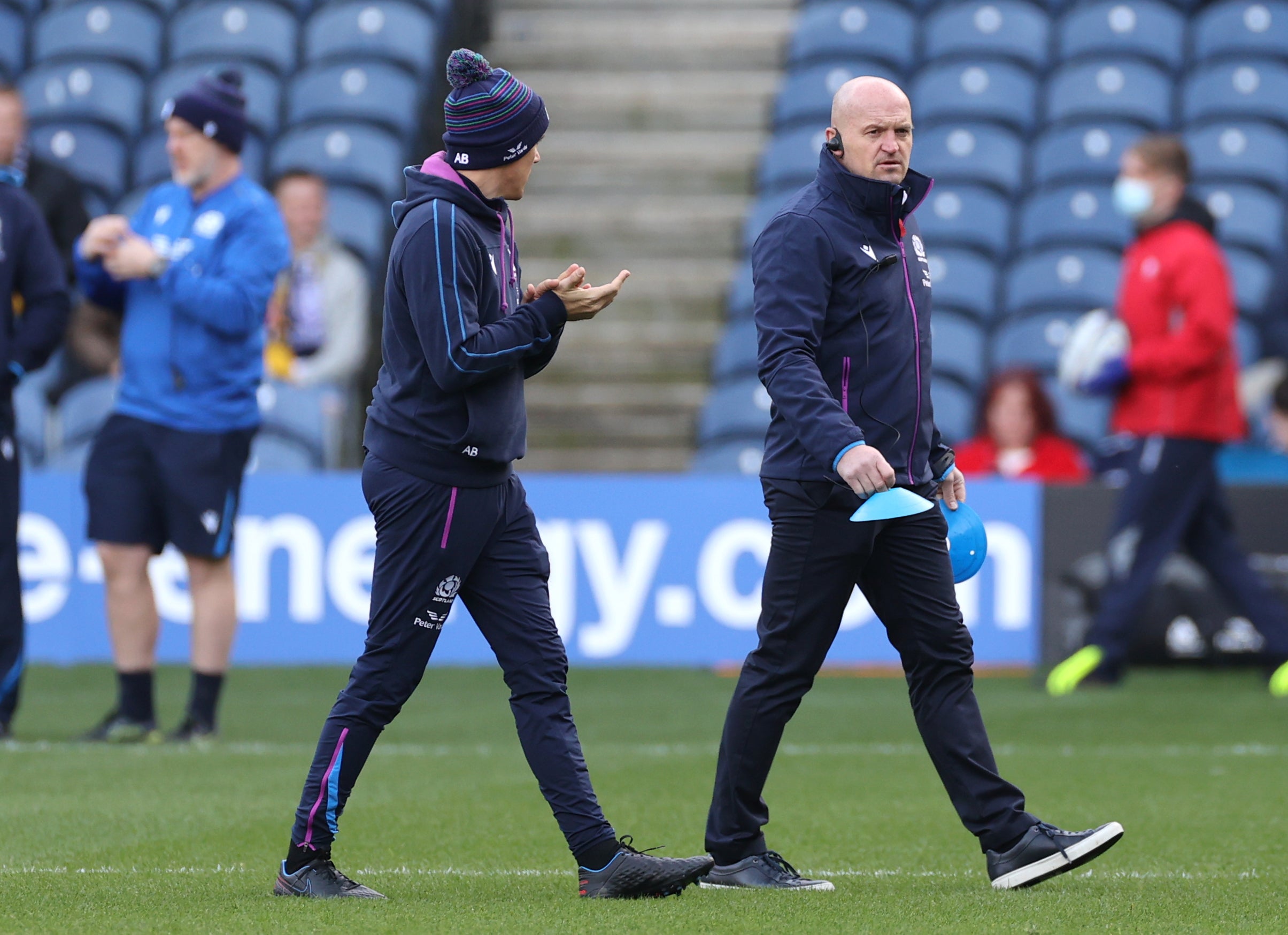 Gregor Townsend was delighted to see Scotland claim another big win (Steve Welsh/PA)