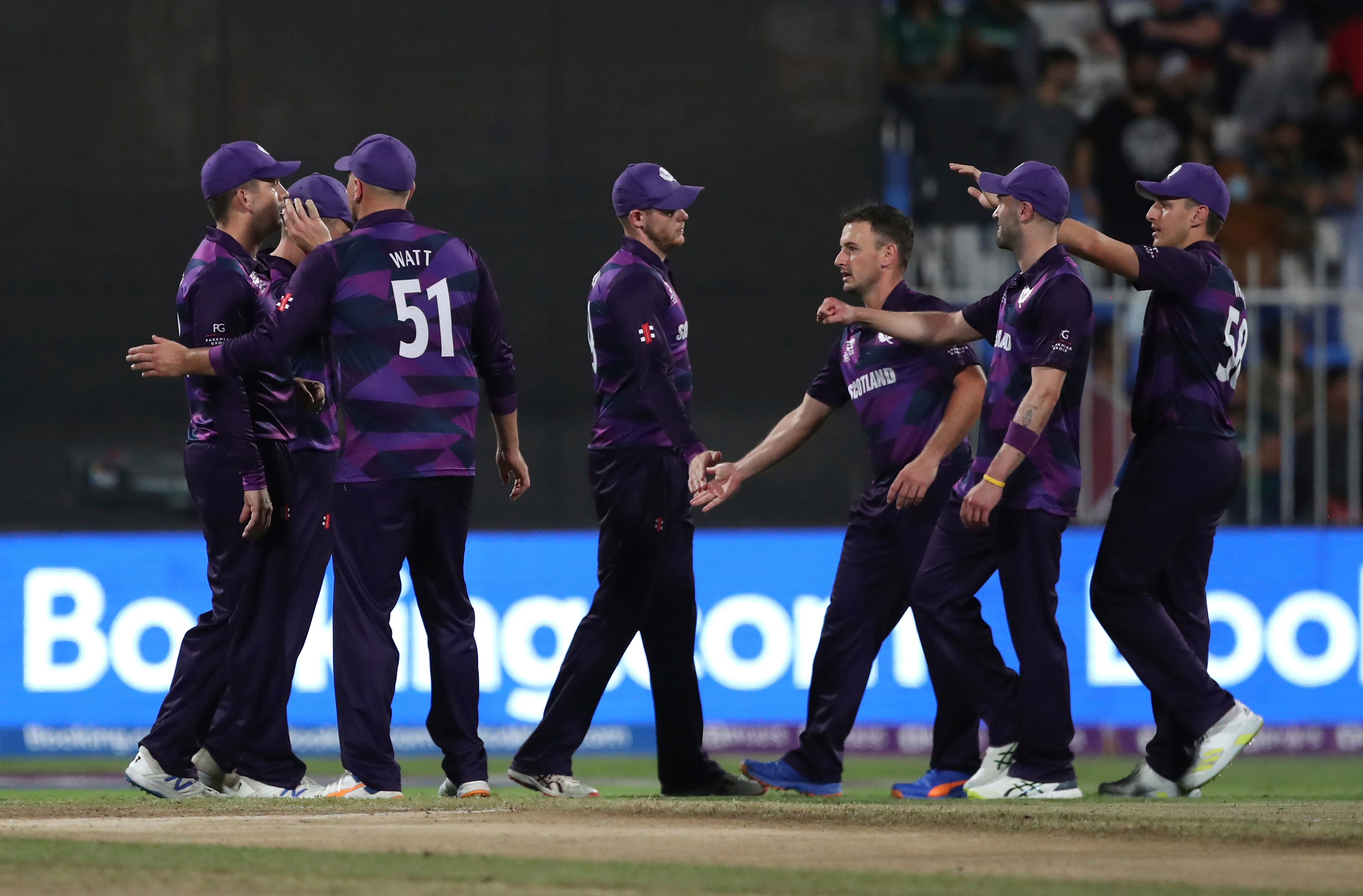 Scotland bowed out of the T20 World Cup with defeat to Pakistan (Aijaz Rahi/AP/PA)