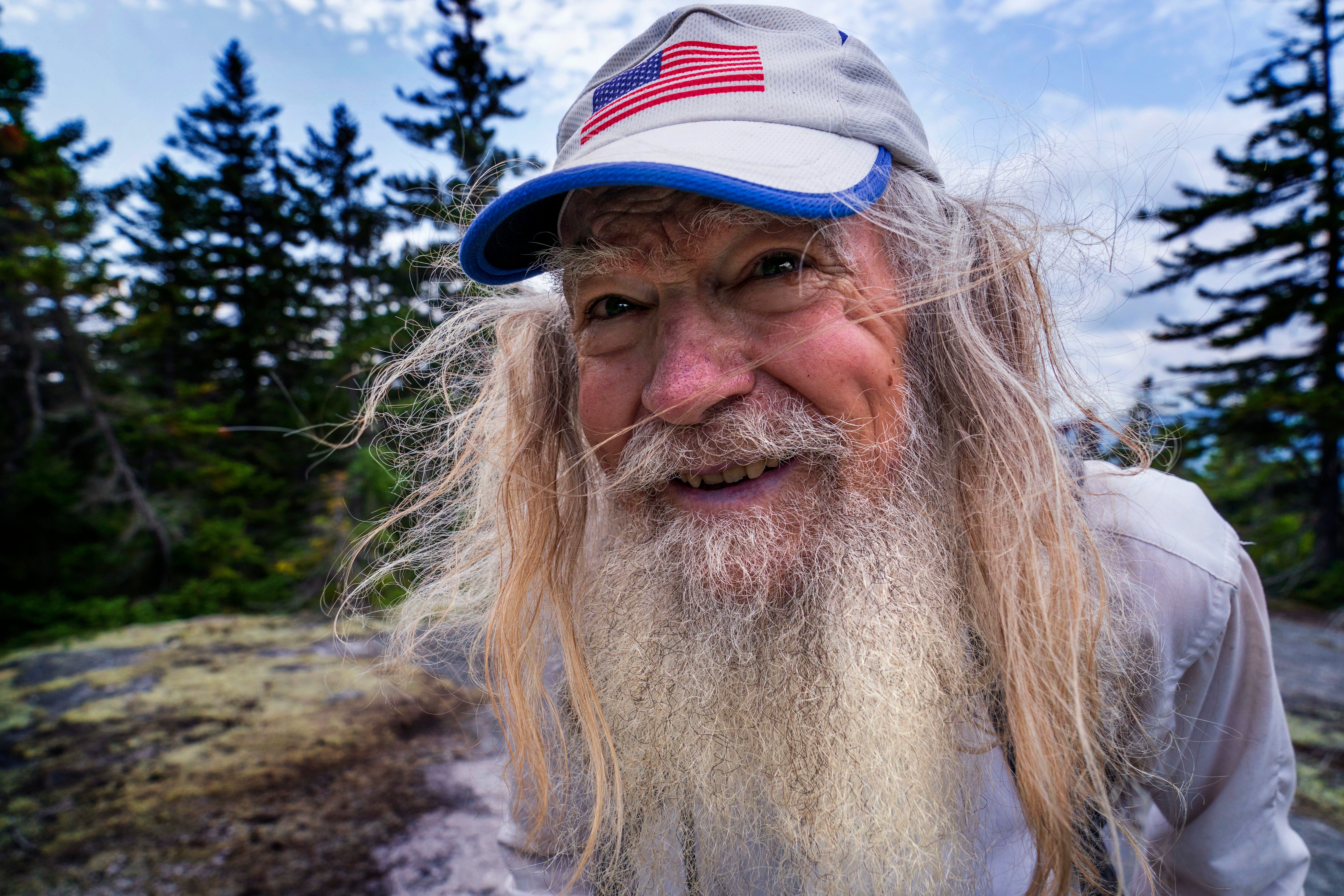 APTOPIX Appalachian Trail-Oldest Hiker