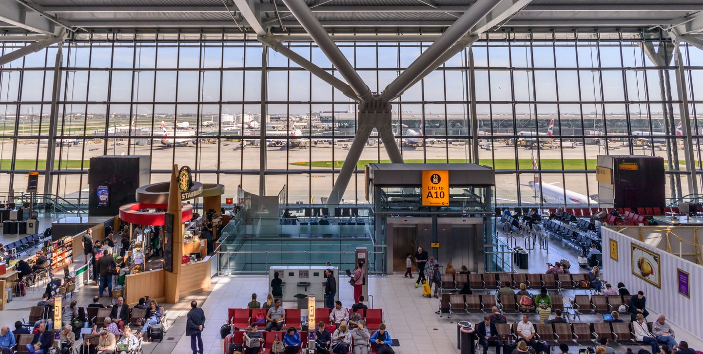 London Heathrow Heathrow Terminal 5 will be especially busy on Monday as transatlantic services ramp up