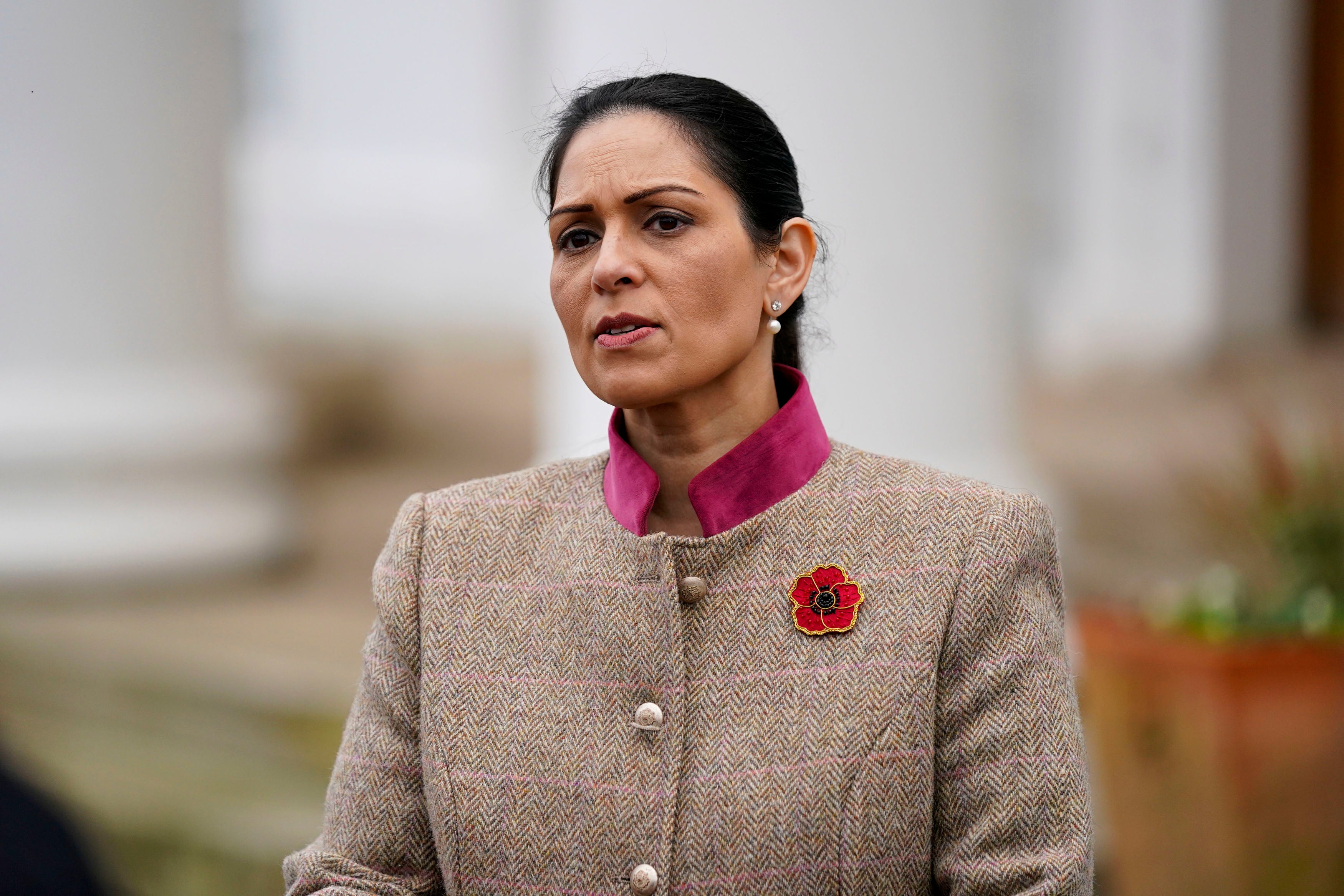 Priti Patel, the home secretary, has to talk to the French government